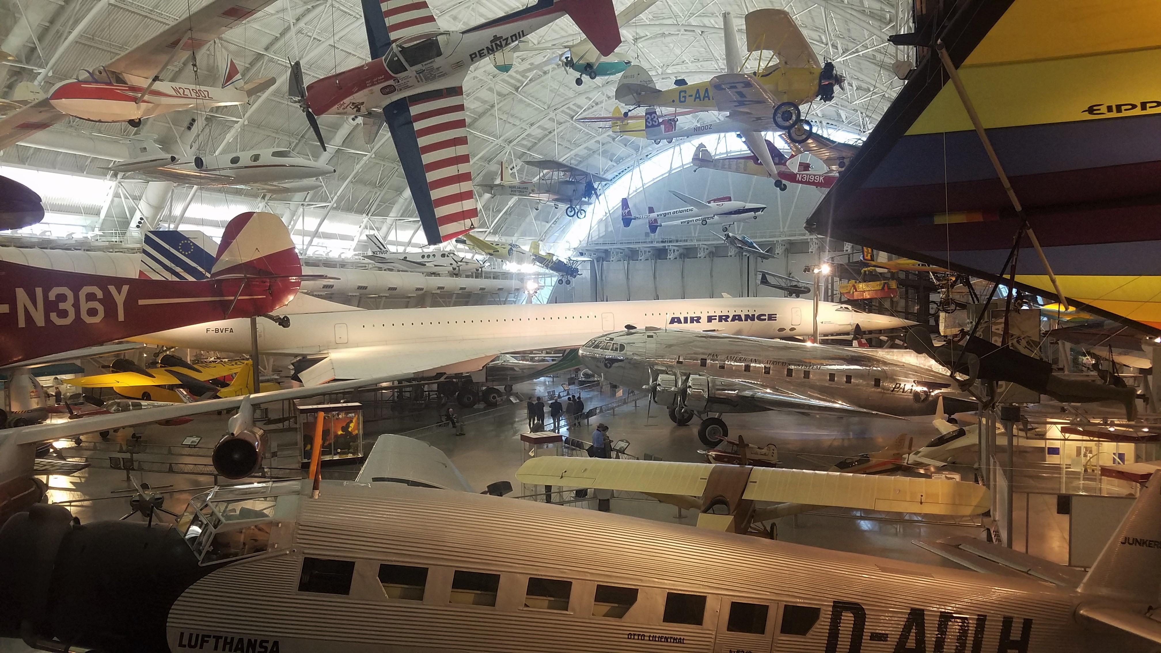 I got to visit the Steven F. UdvarHazy Center in Washington! Stacks
