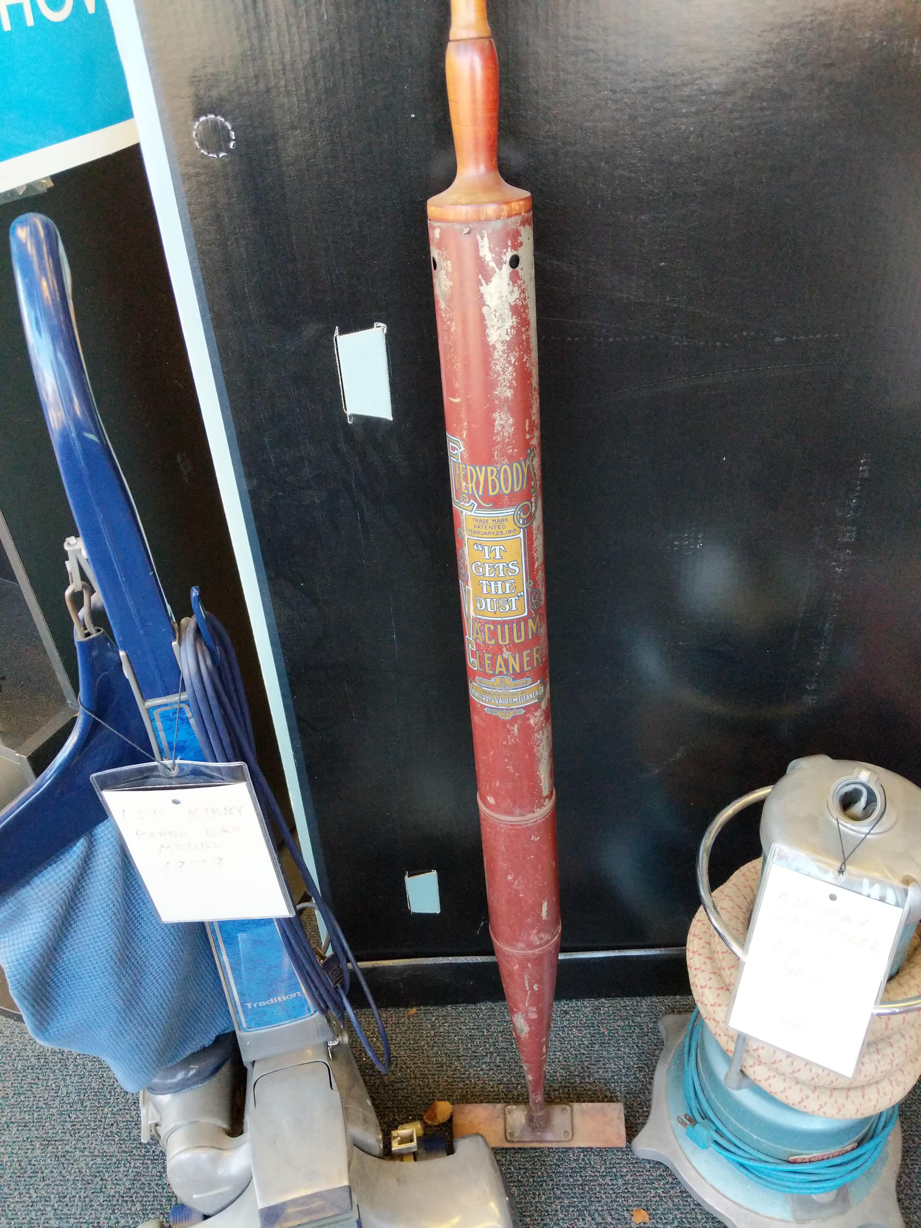 Spotted in a vacuum repair shop in Pitman "Everybody's Vacuum Cleaner