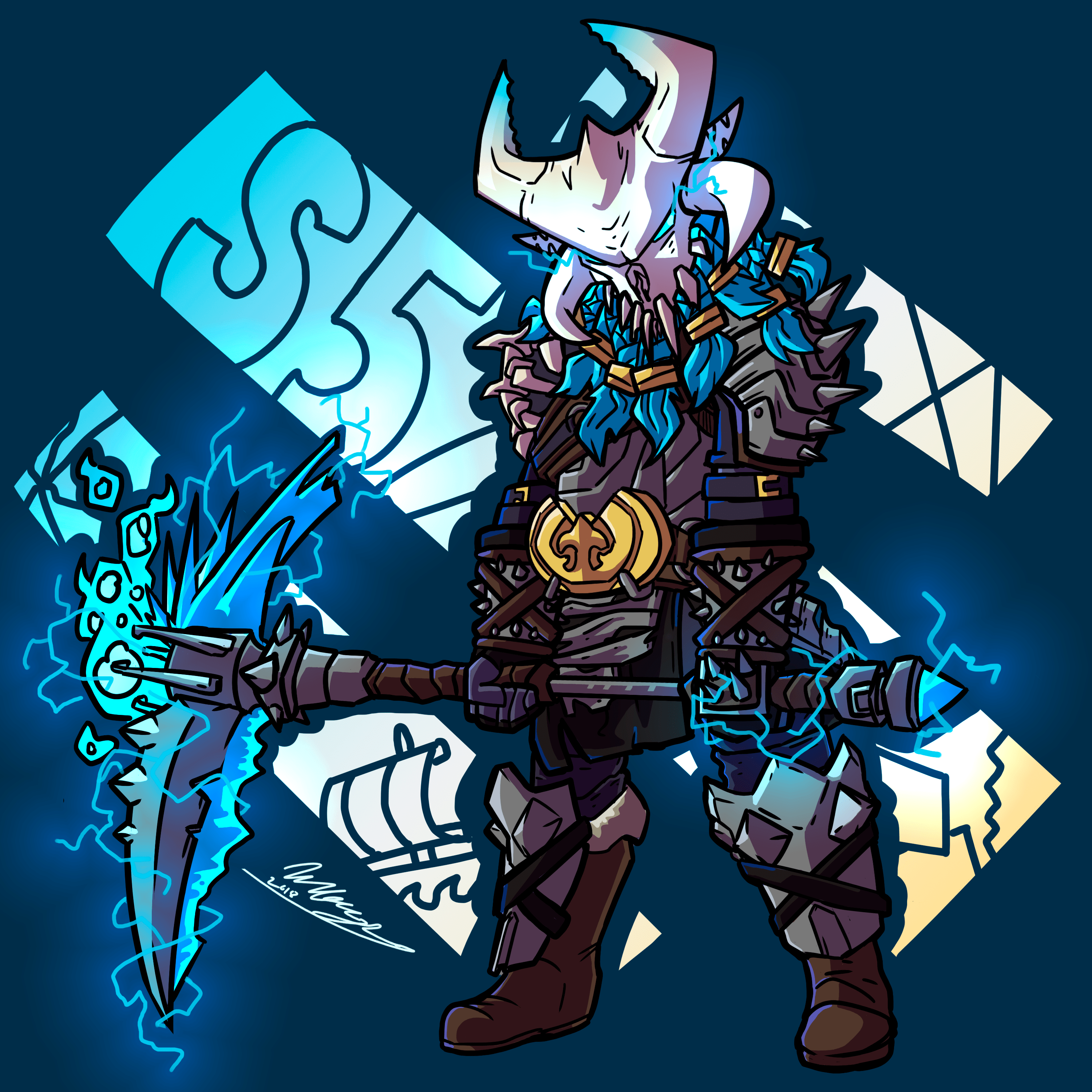 I think Ragnarok needs more fan art! here's my take on the