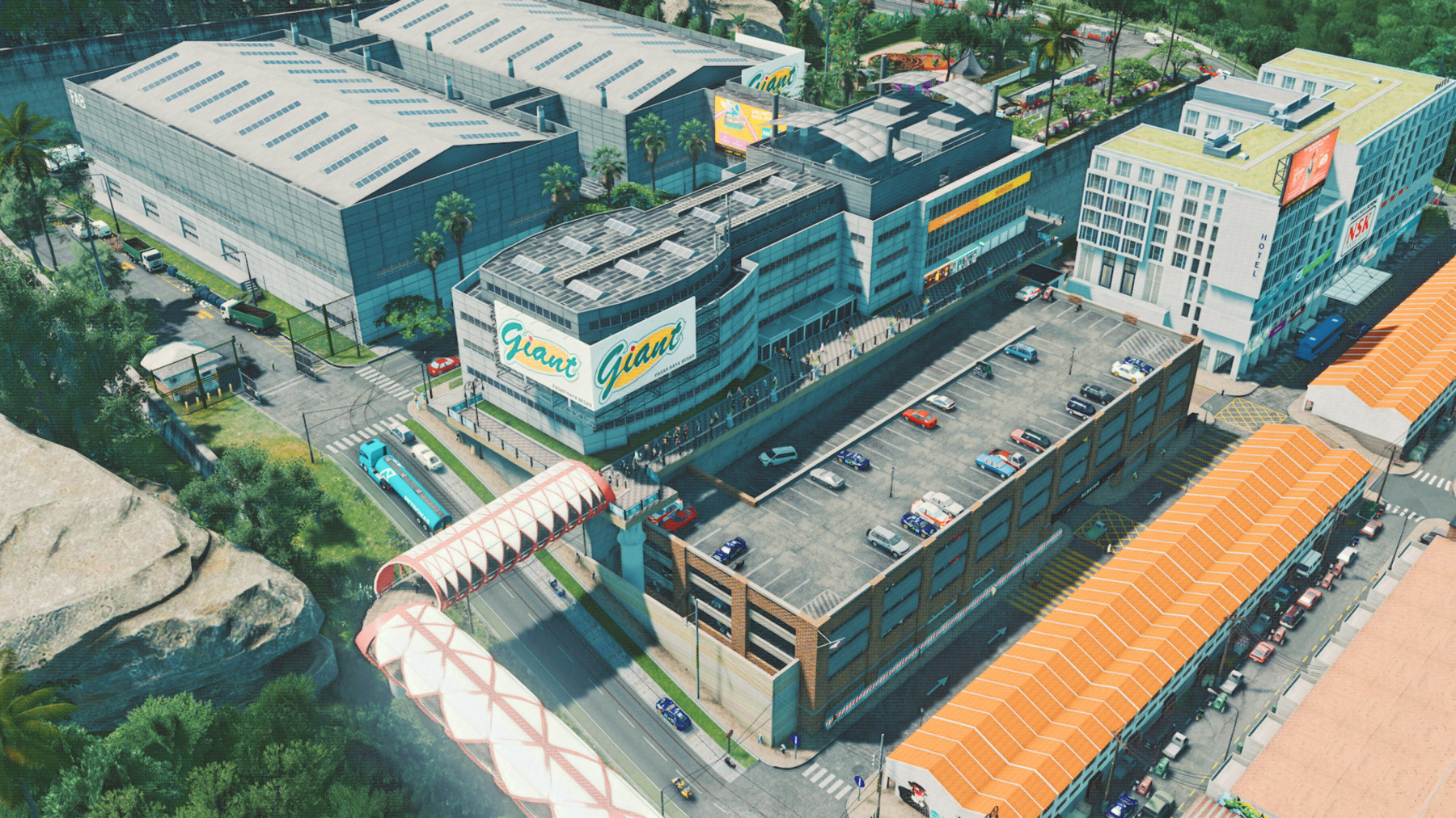 Giant Hypermarket the biggest supermarket chain r/CitiesSkylines