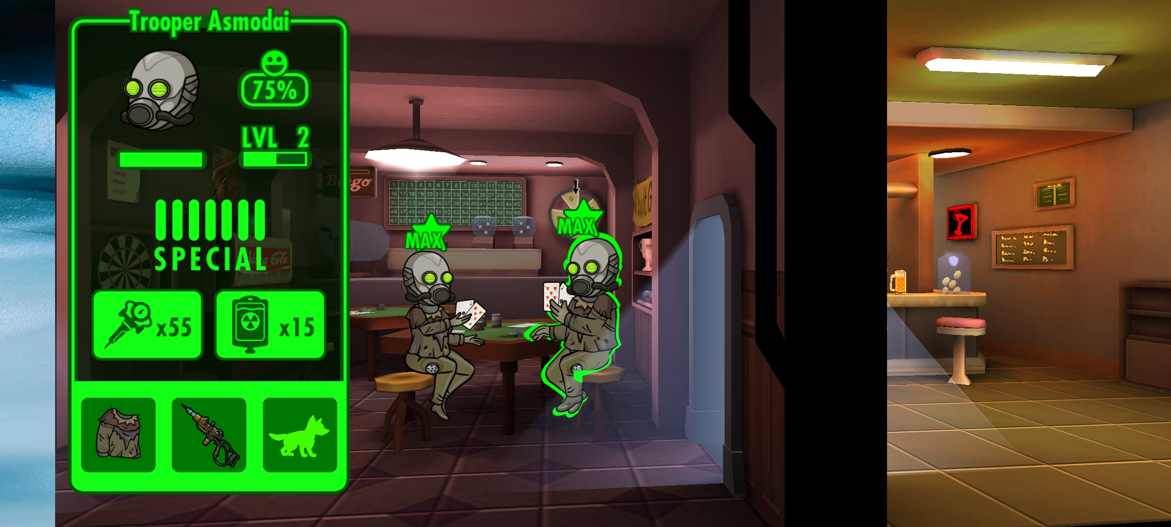 [QUESTION] If I reach 55 dwellers(to get my outfit upgrade