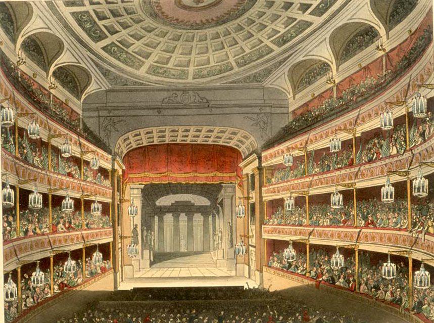 TDIH September 18, 1809, The Royal Opera House in London opens
