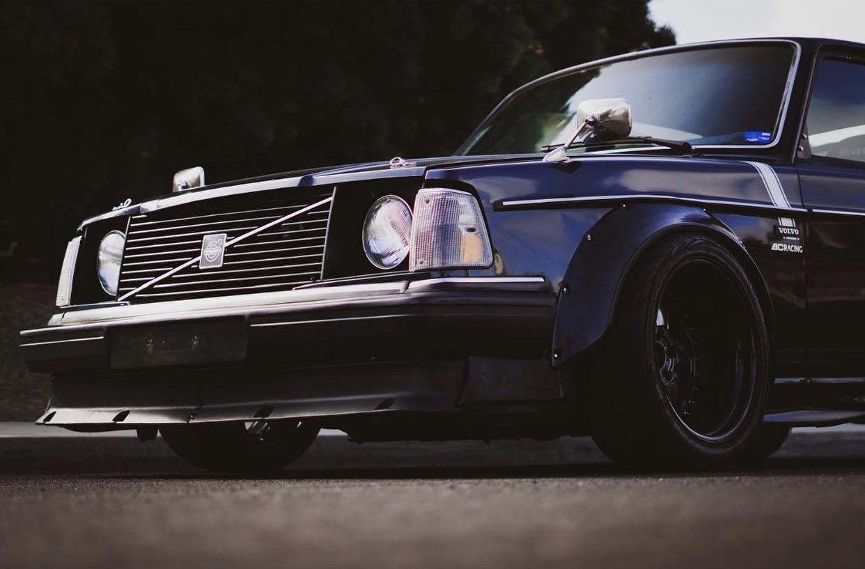 Fender Flares Flexible Extra Wide Wheel Arch Body Kit For Volvo 240 242