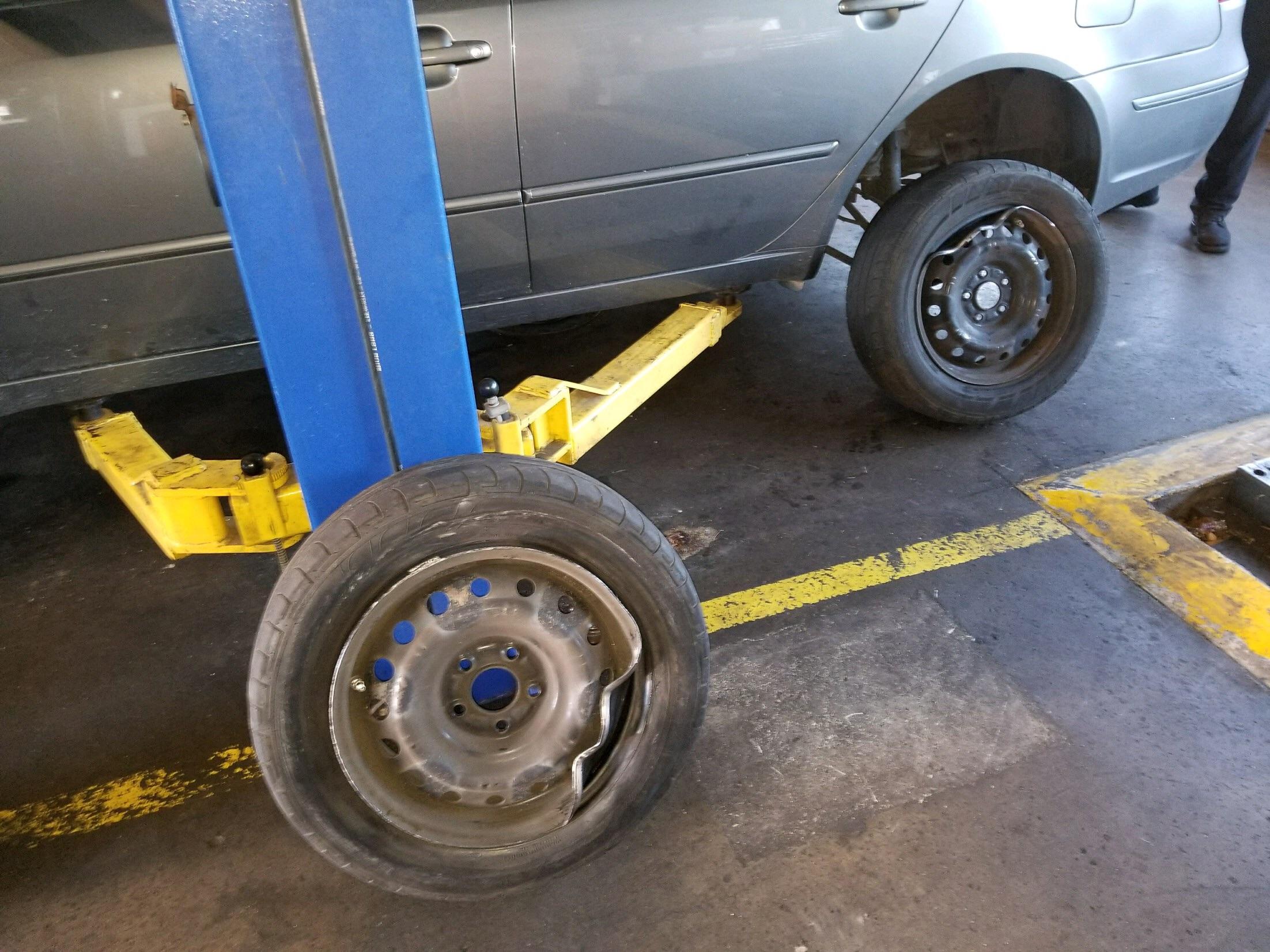 C/S “yOu PuT tOo MuCh AiR iN tHe TiRe, It WaSn’T lIkE tHaT