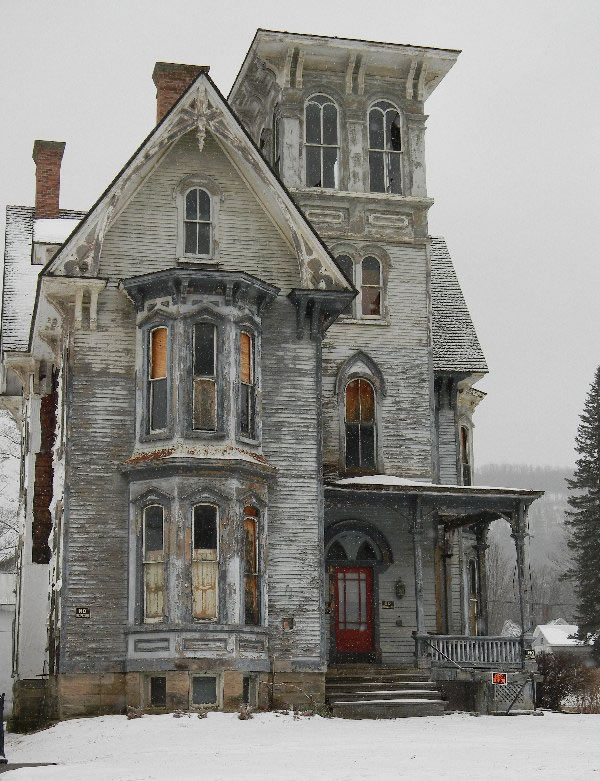 Abandoned house in Coudersport, Potter County, PA. More in comments