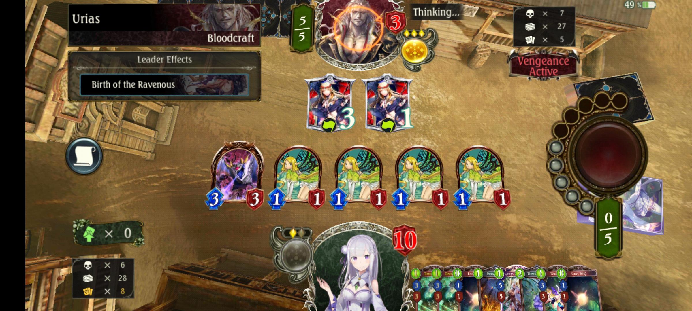 "Best Unlimited deck right now" btw r/Shadowverse