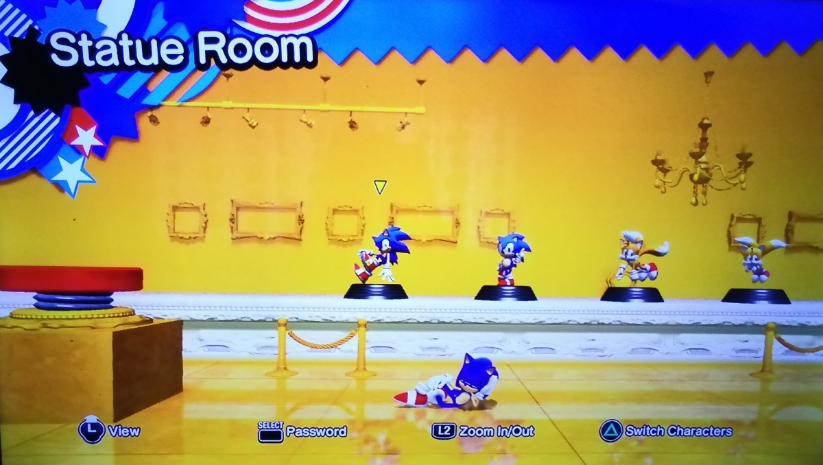 Did anyone else know about the statue room in Sonic Generations? r