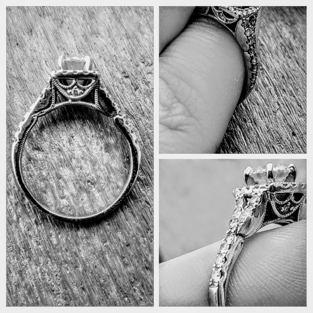 Jeweler really did a number on my ring while sizing. Is there a way to