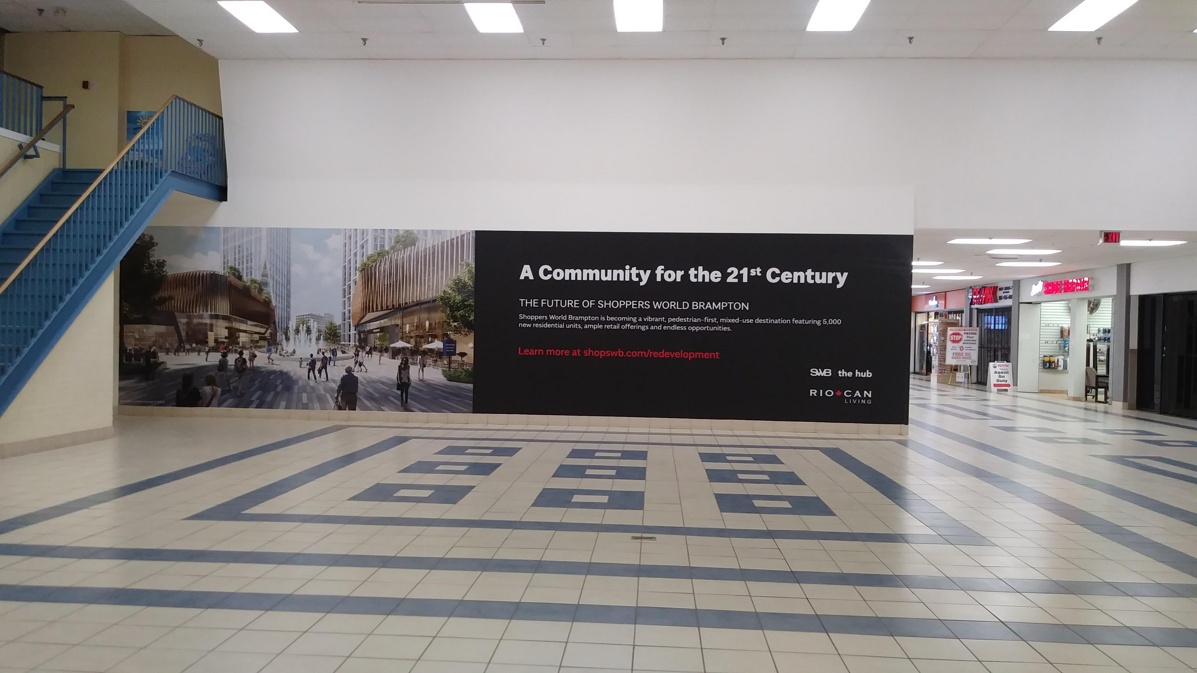 Shoppers World Brampton Mall is still going through with this plan SMH