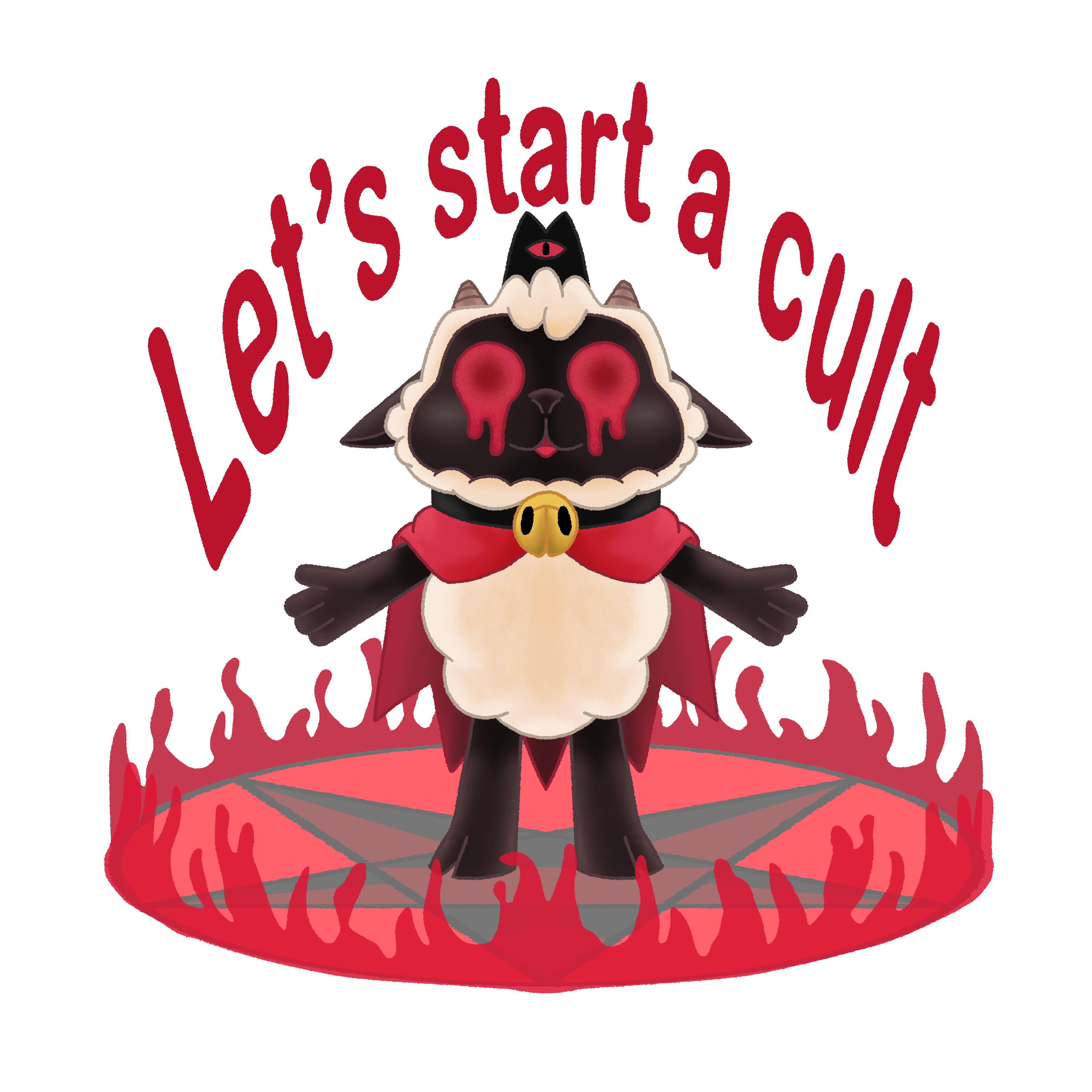 “Lets start a cult” by me r/CultOfTheLamb