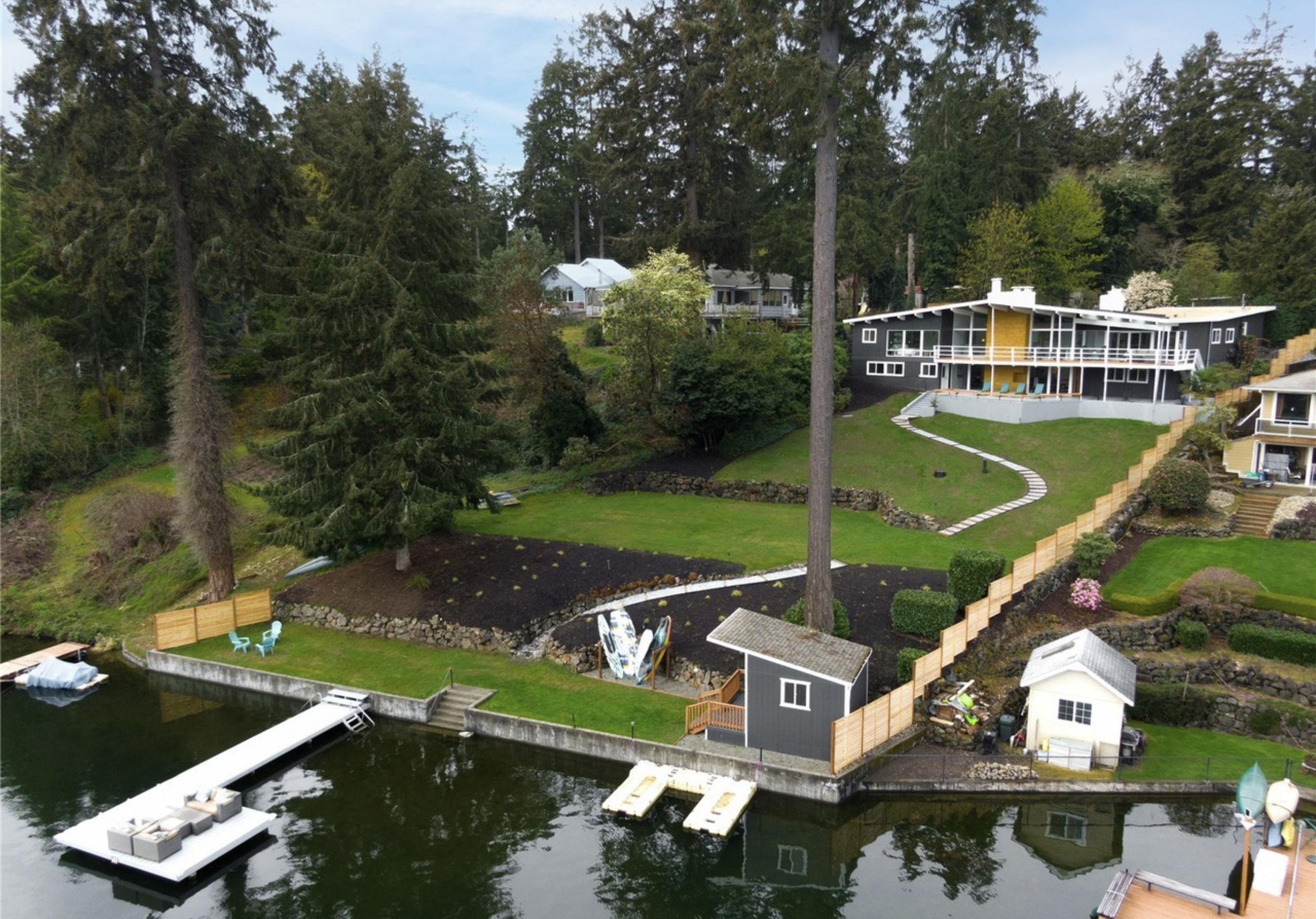 house by Steilacoom Lake