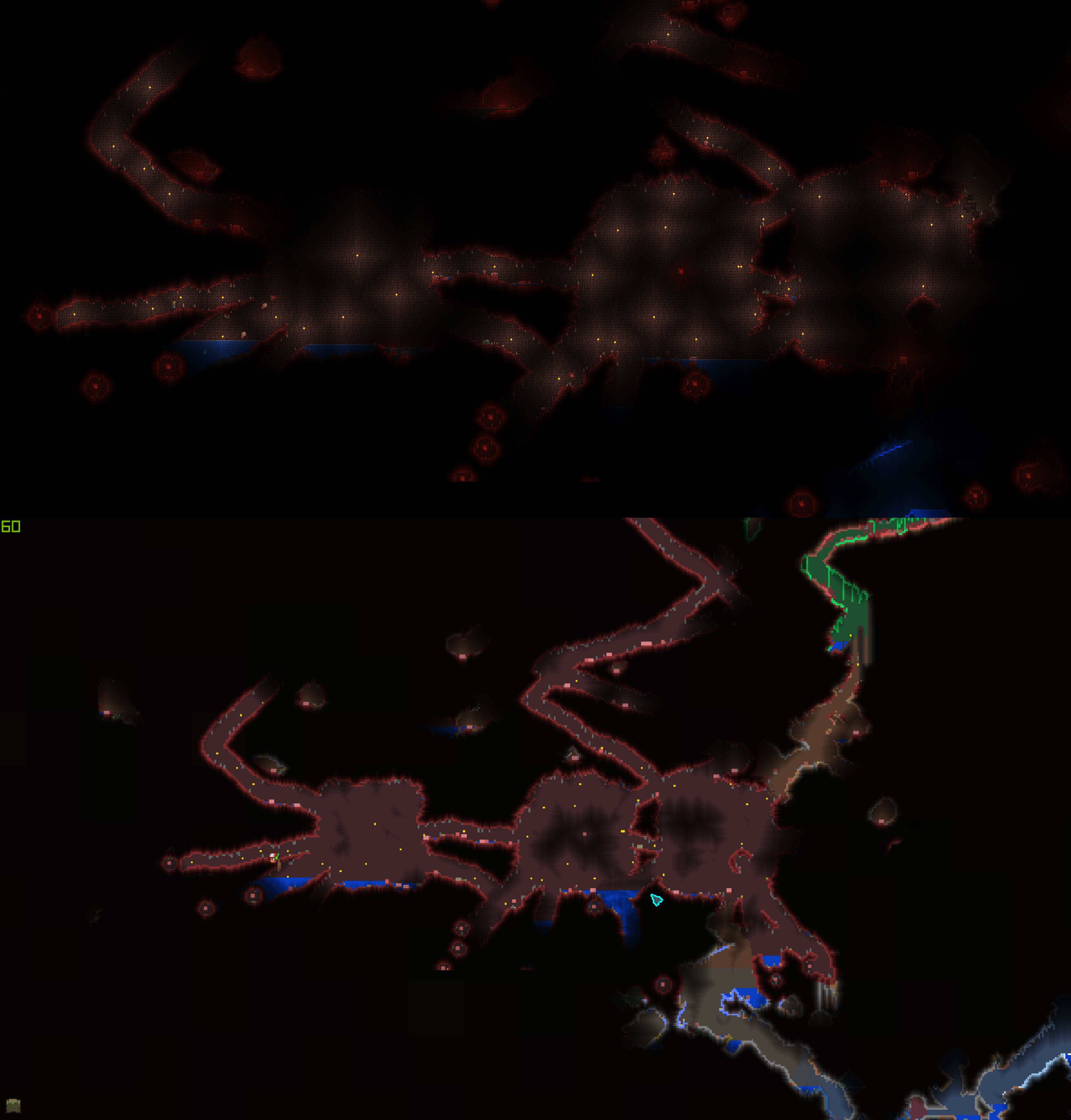 Massive Triple Crimson, plus free heart in the middle of nowhere. Seed