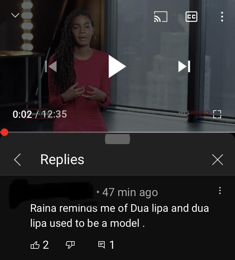 Does Raina Give Dua Lipa Vibes?! r/ANTM