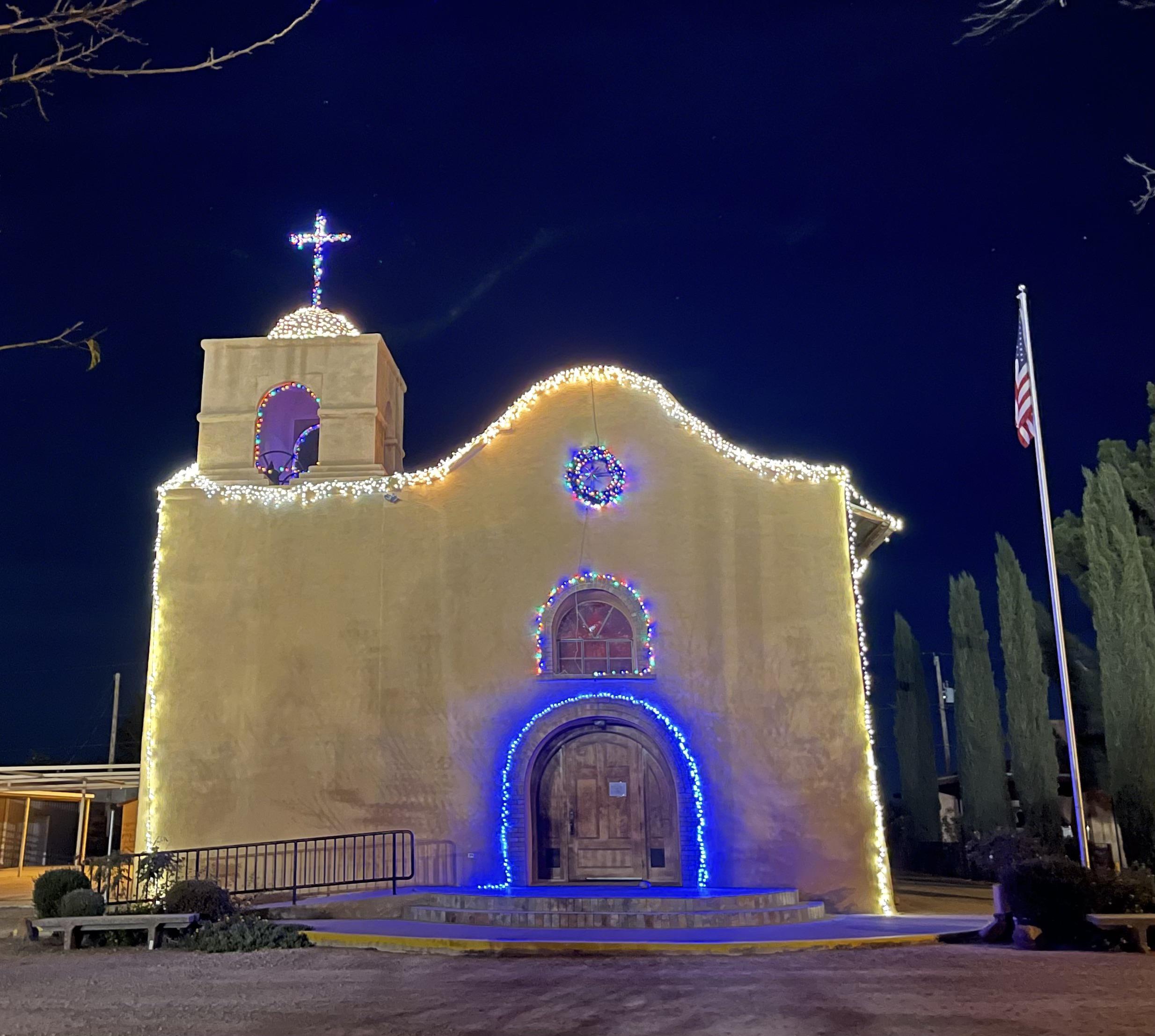 San Jose Catholic Church in my tiny hometown of La Mesa. r/NewMexico