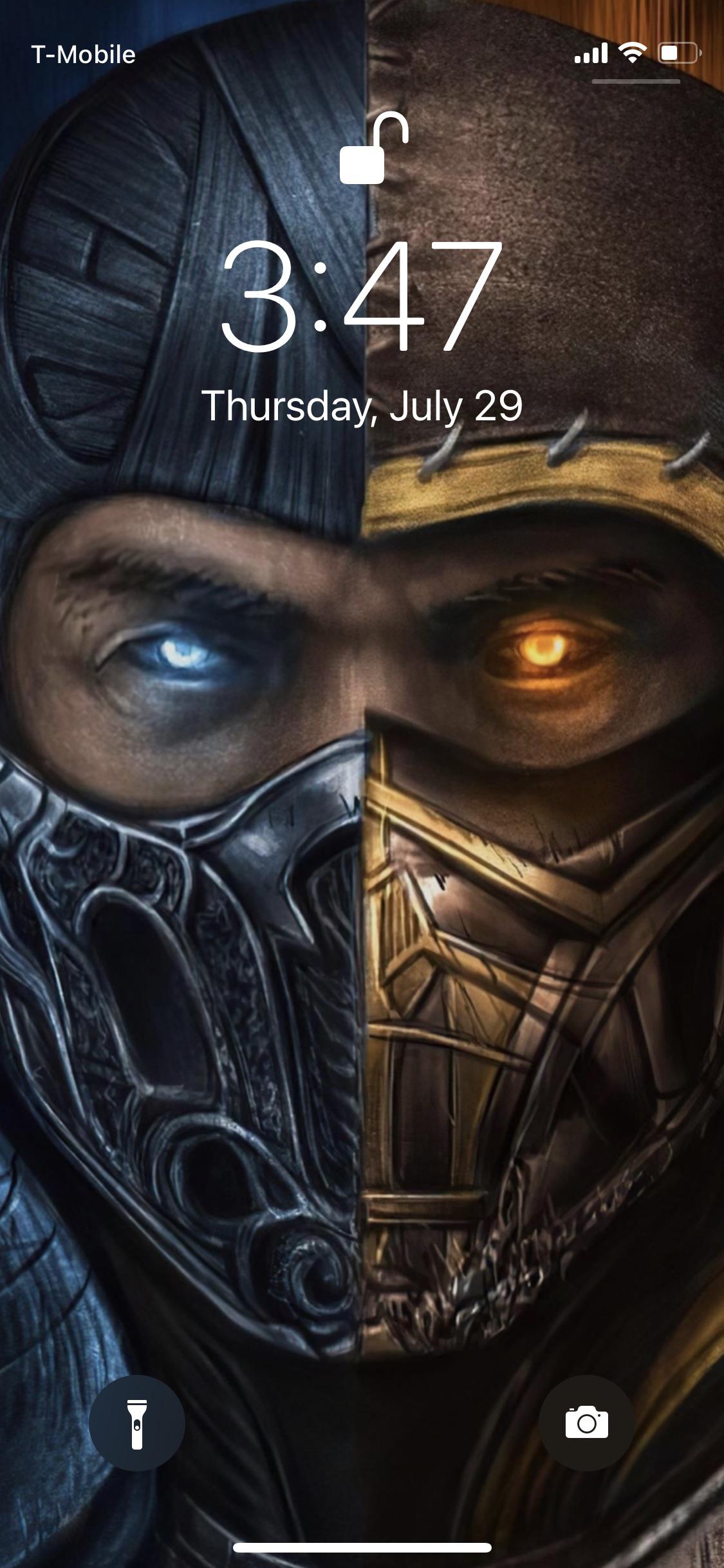 My new mortal kombat Lock Screen MortalKombat