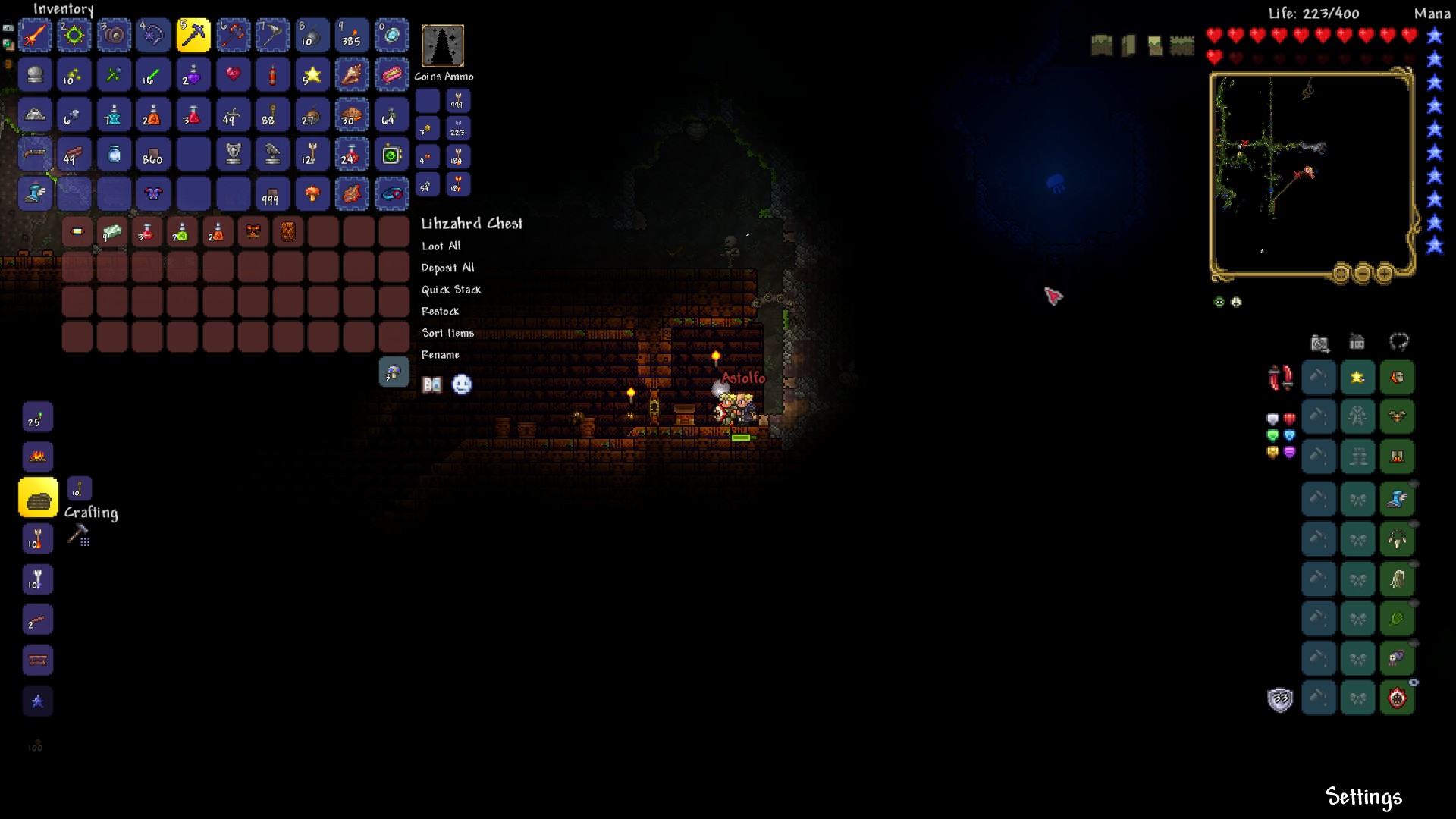 found a chest outside the temple prehardmode, seems legit r/Terraria