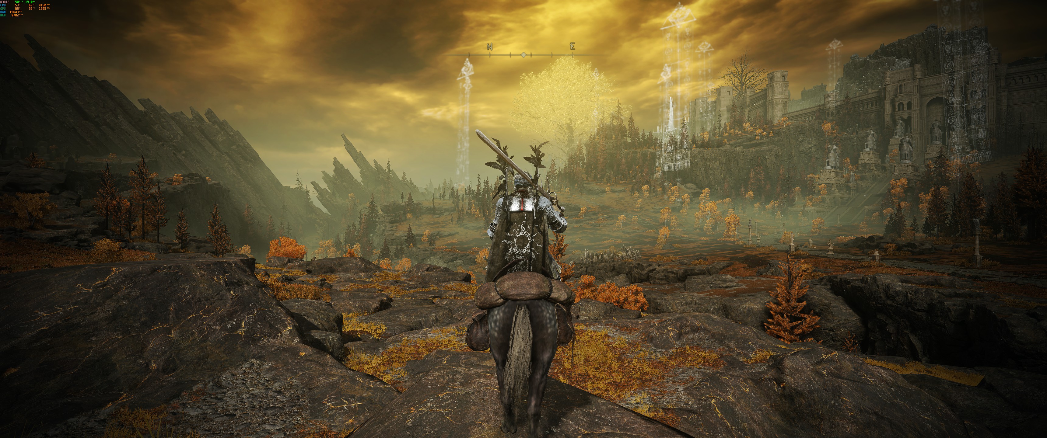 Elden ring GLITCHED and let me see native 219... before loading the