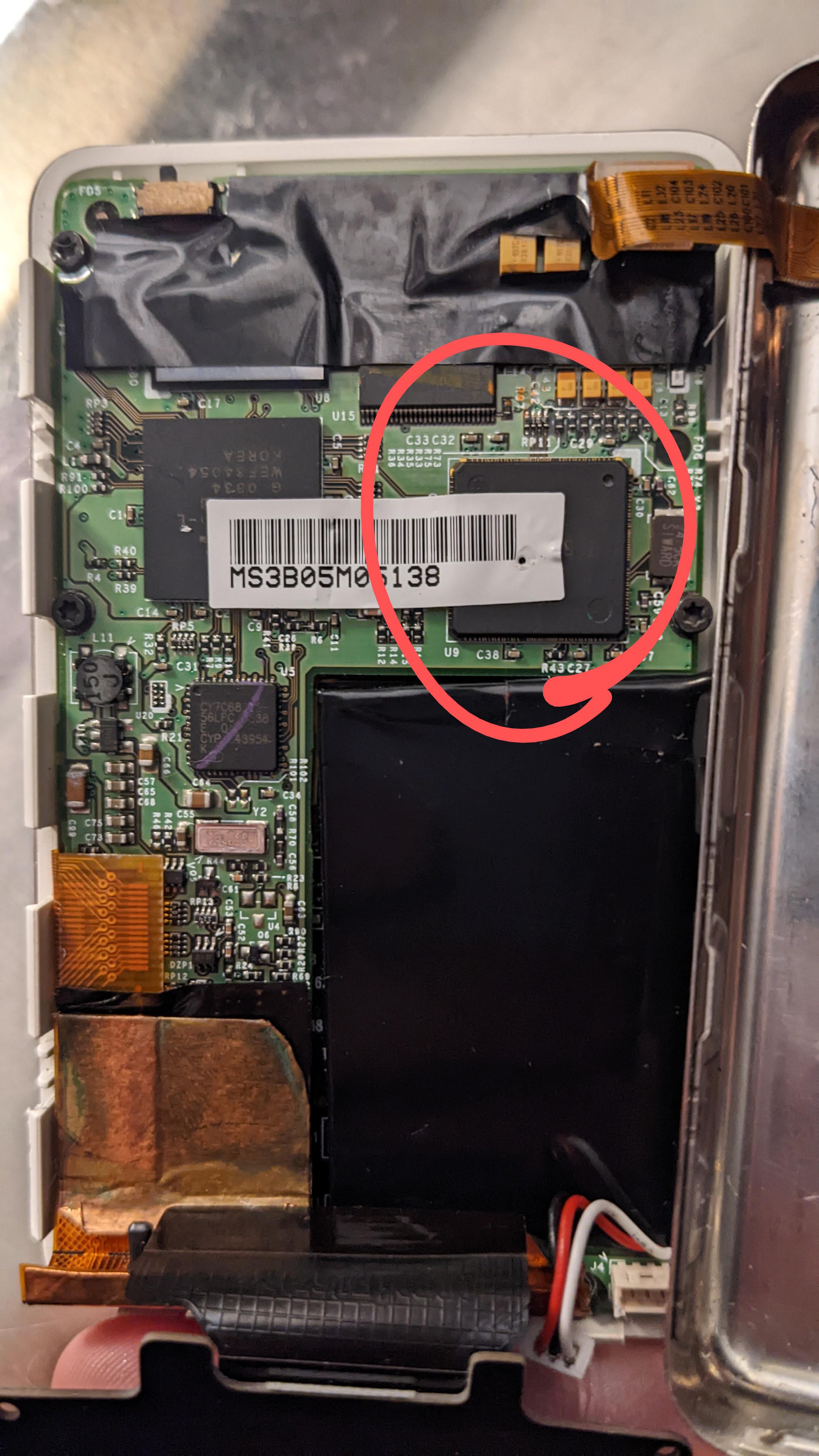 iPod 3rd gen logic board heating up r/ipod