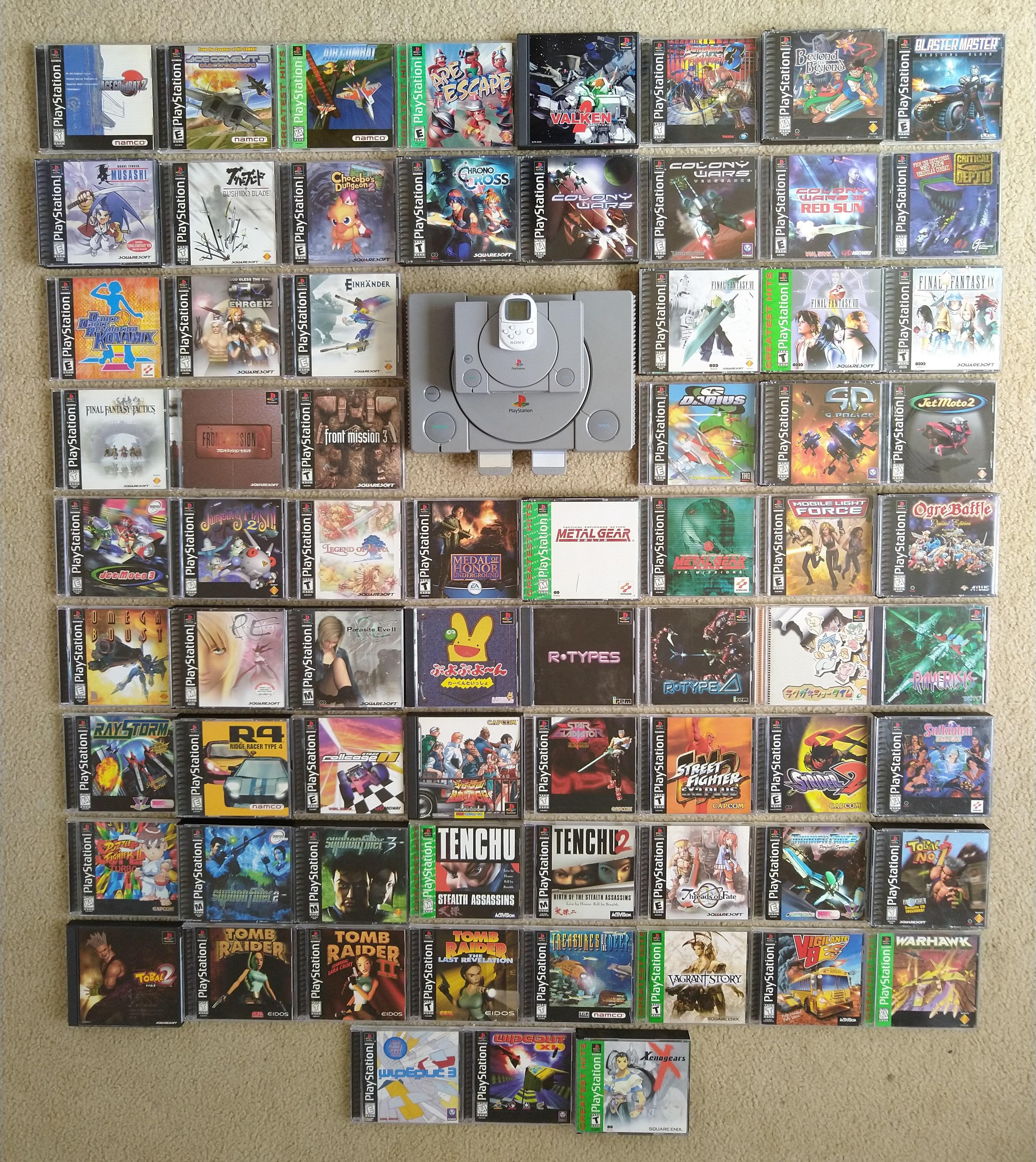 20 years ago I sold my PS1 and most of my library in a moment of