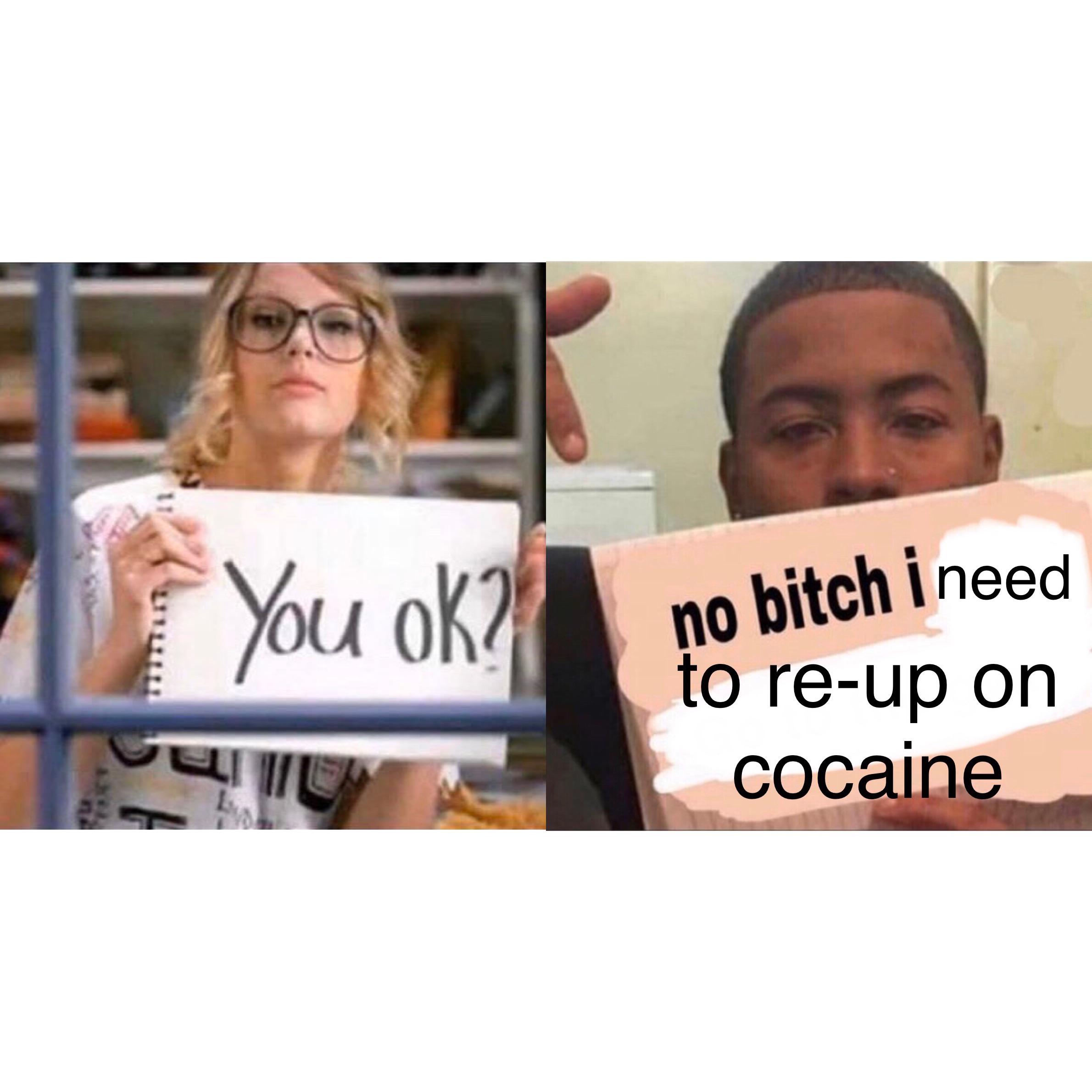 covid19 quarantine has people like... cocaine