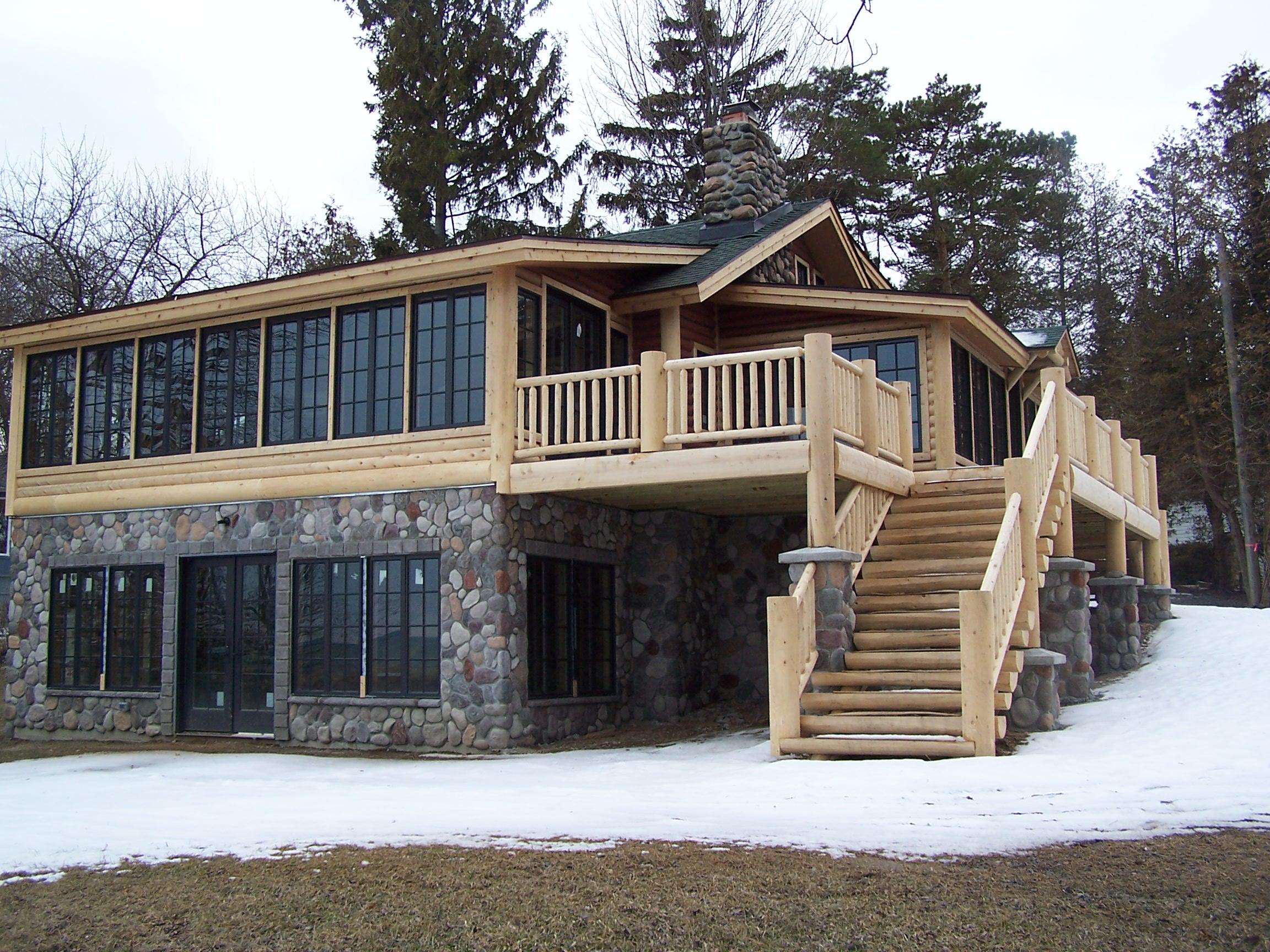 Cedar Wood Home In Michigan r/Houseporn
