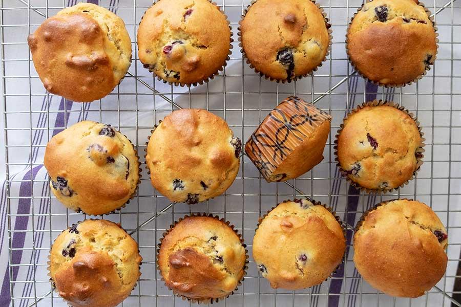 GlutenFree Olive Oil Blueberry & Walnut Muffin {DairyFree} The