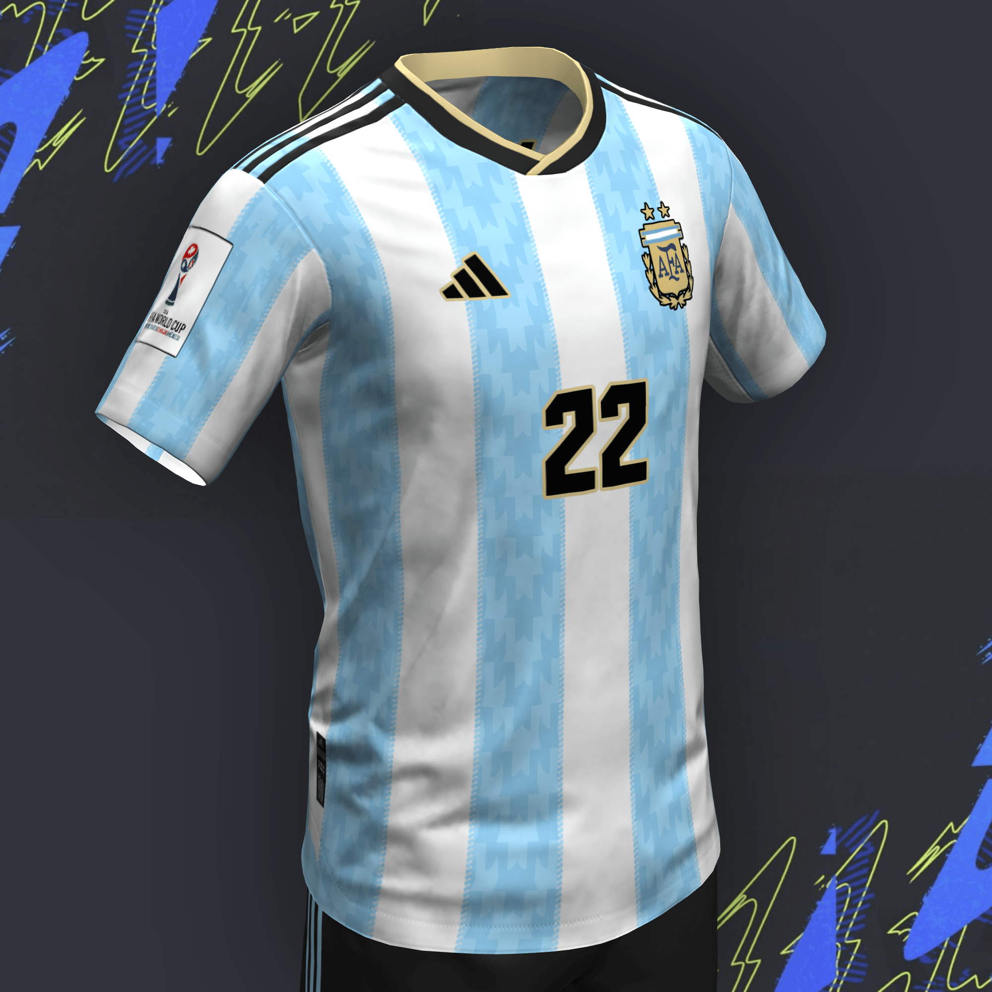 Argentina World cup 2026 concept kit r/ConceptFootball