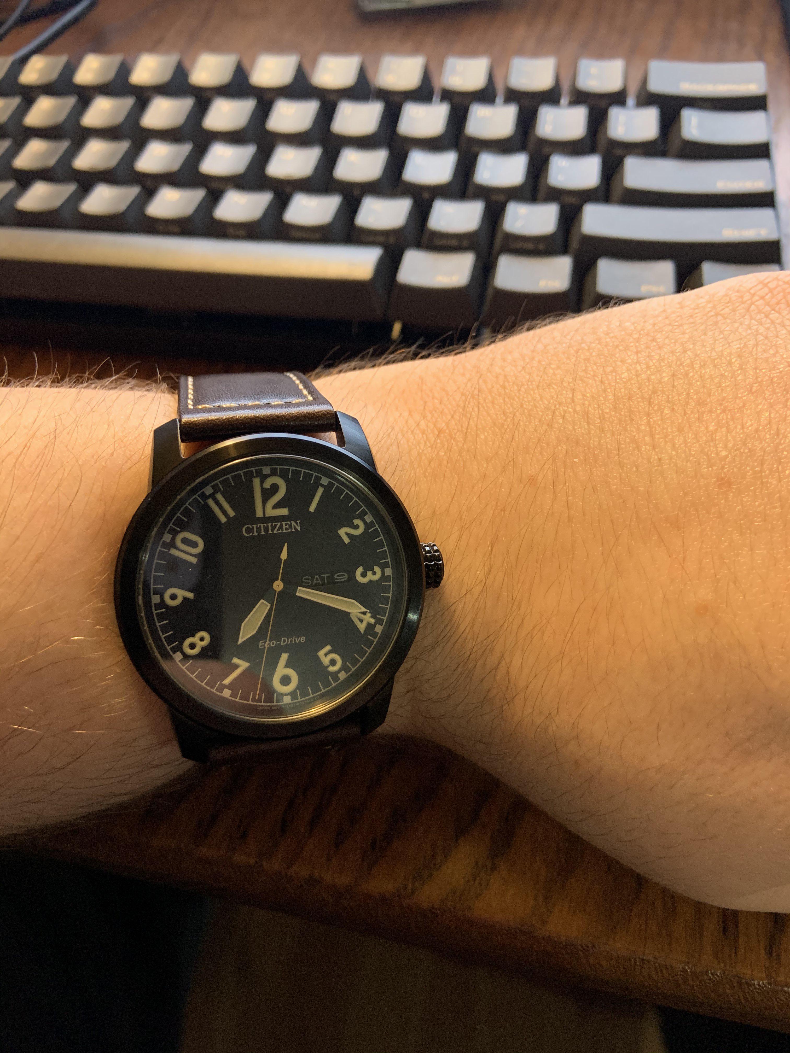 [Citizen Chandler EcoDrive] Swapped my Apple Watch for my first decent