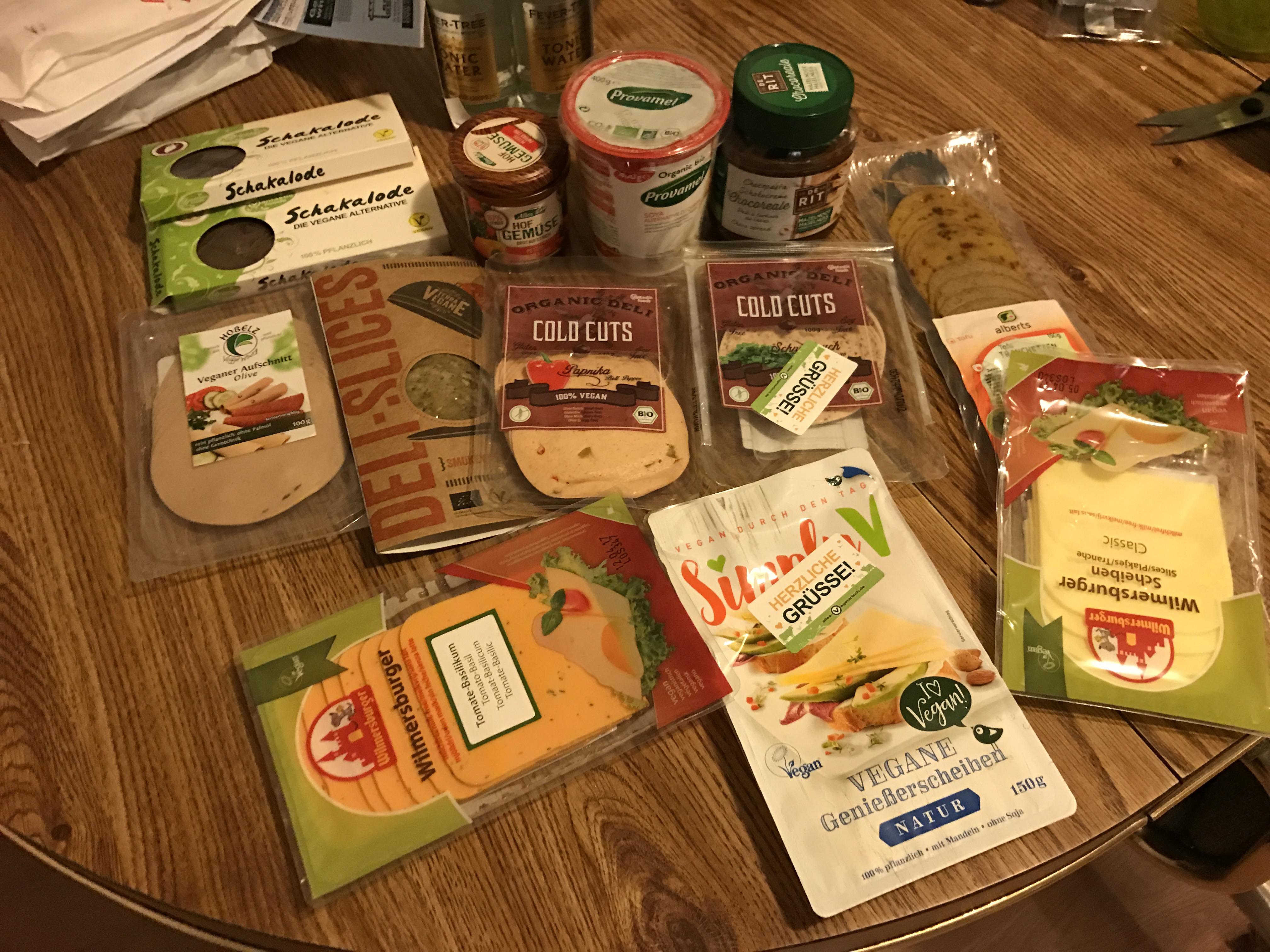 Imported vegan groceries from Germany r/vegan