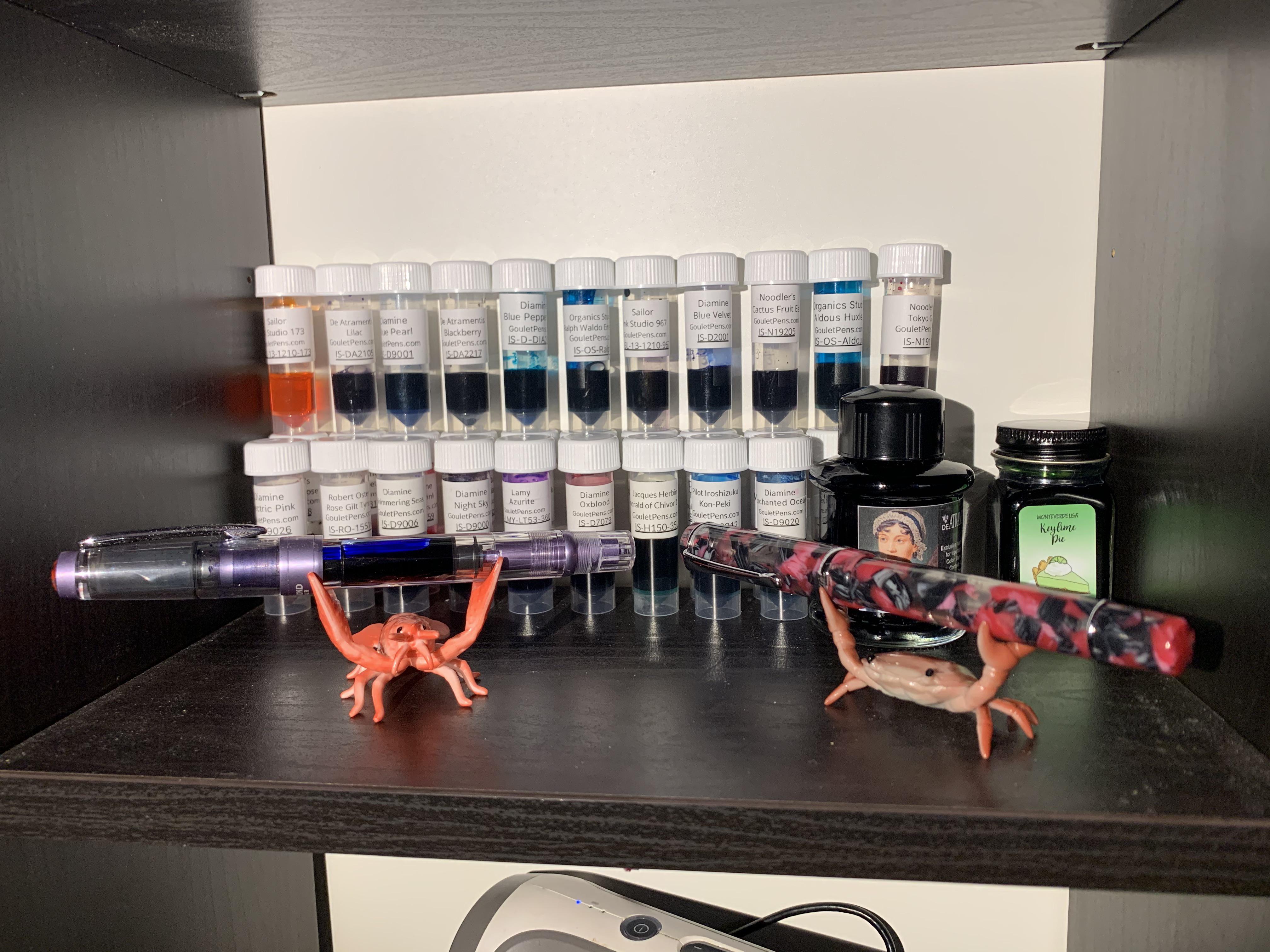 my area! the conklin is new r/fountainpens