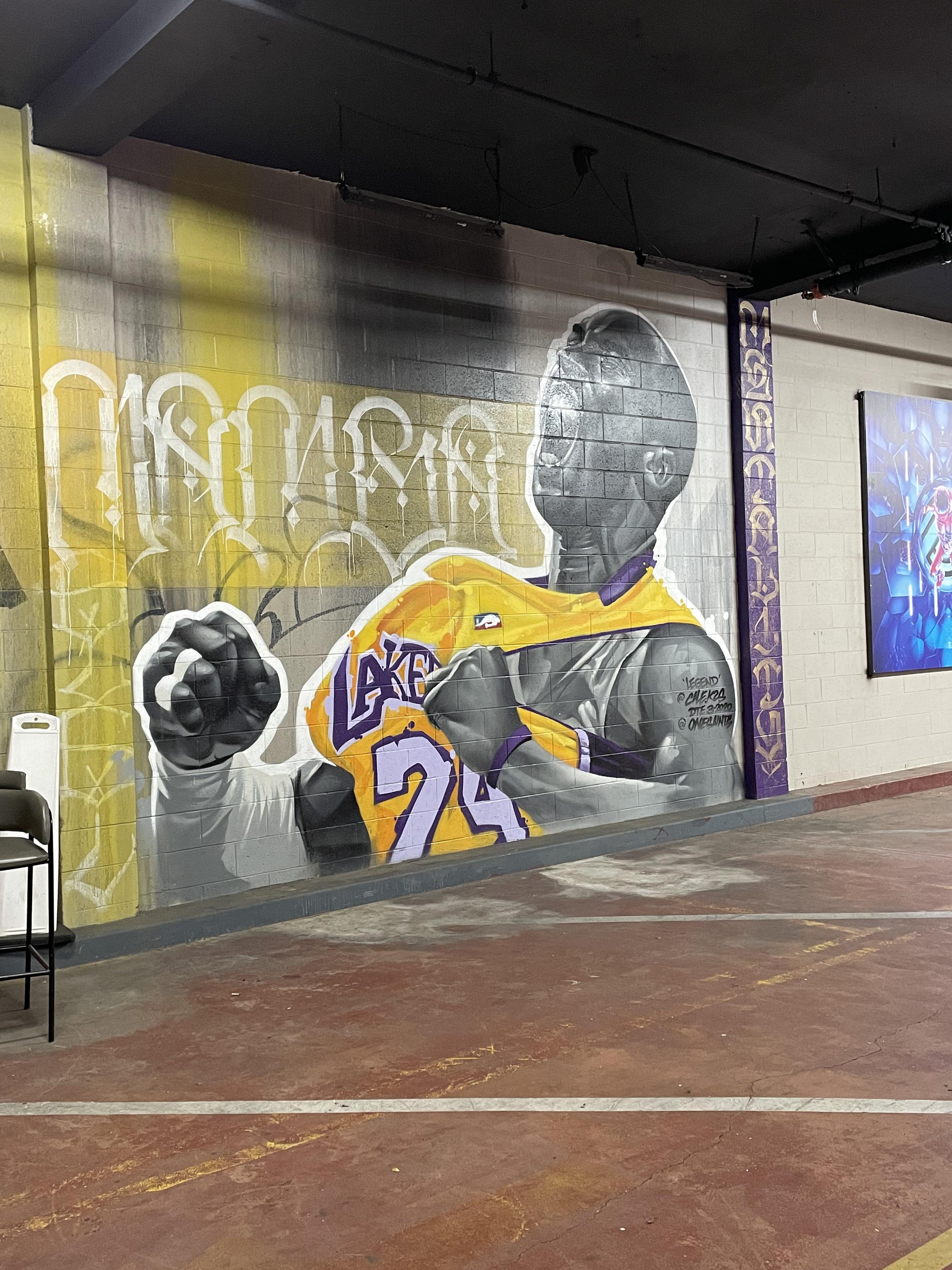 Kobe Mural. Riverside, CA r/lakers