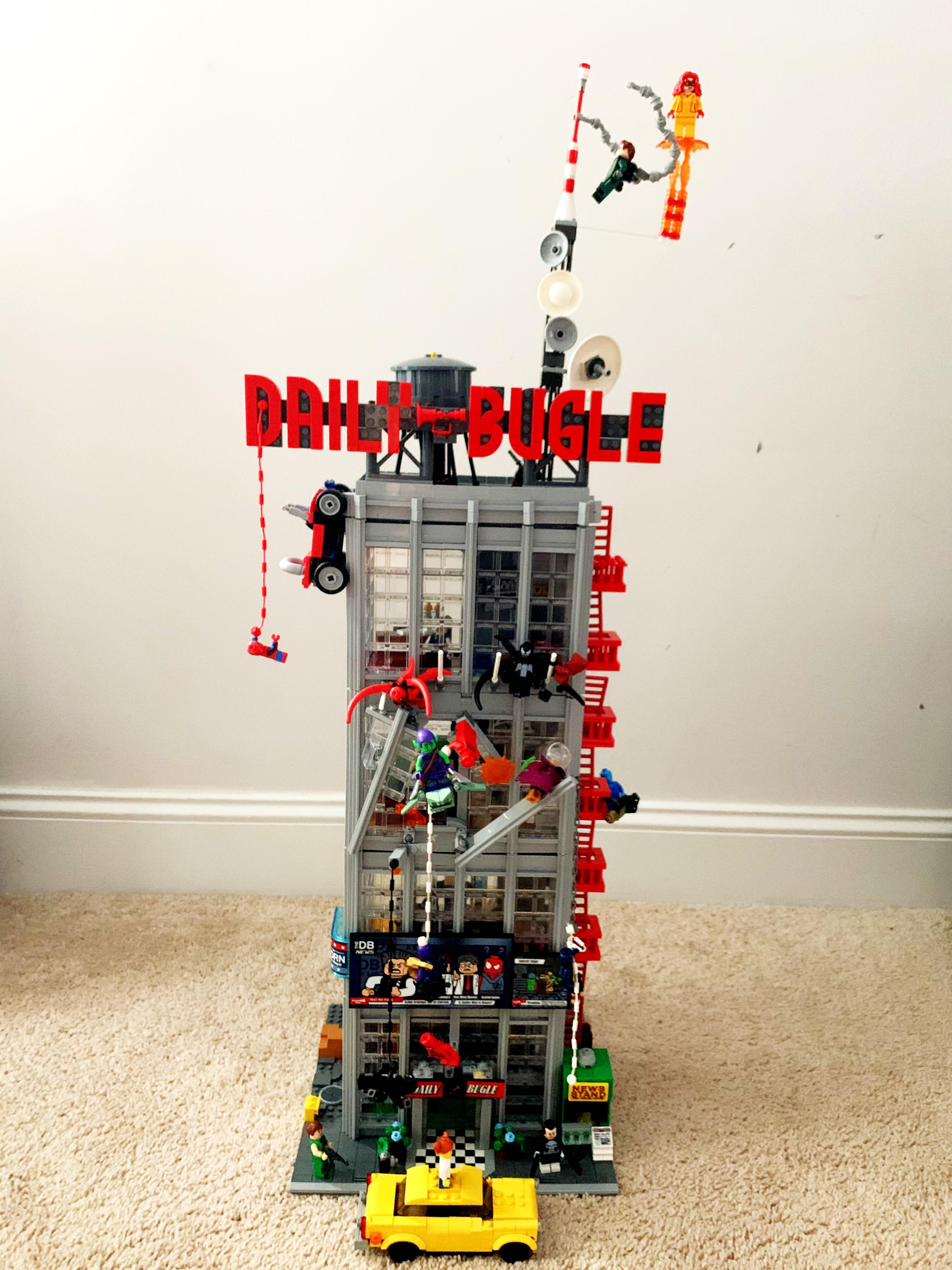 LEGO Daily Bugle >>> 9yearold finished his first giant build r/lego