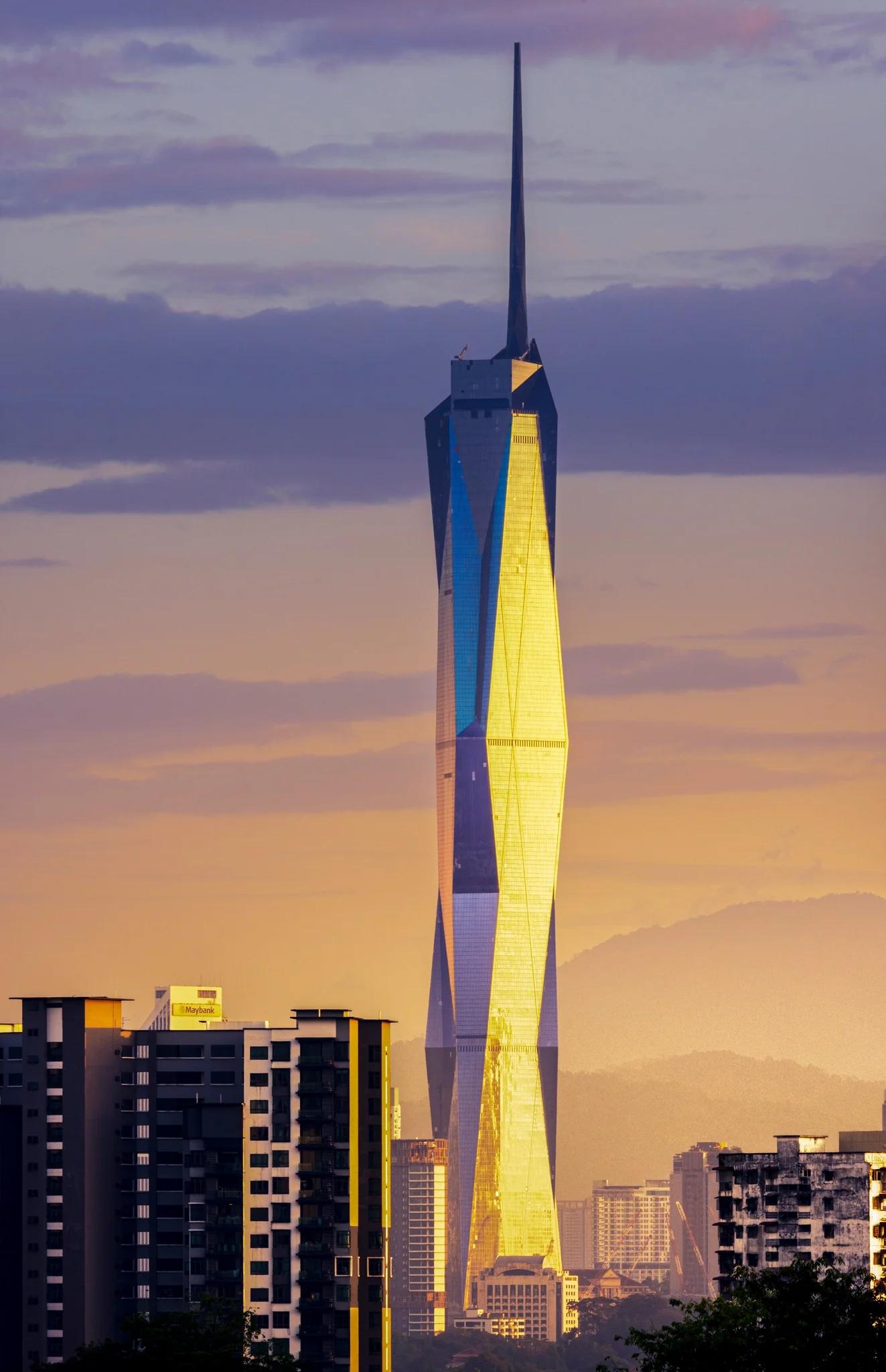 PNB 118, Kuala Lumpur, second tallest in the world r/ArchitecturePorn