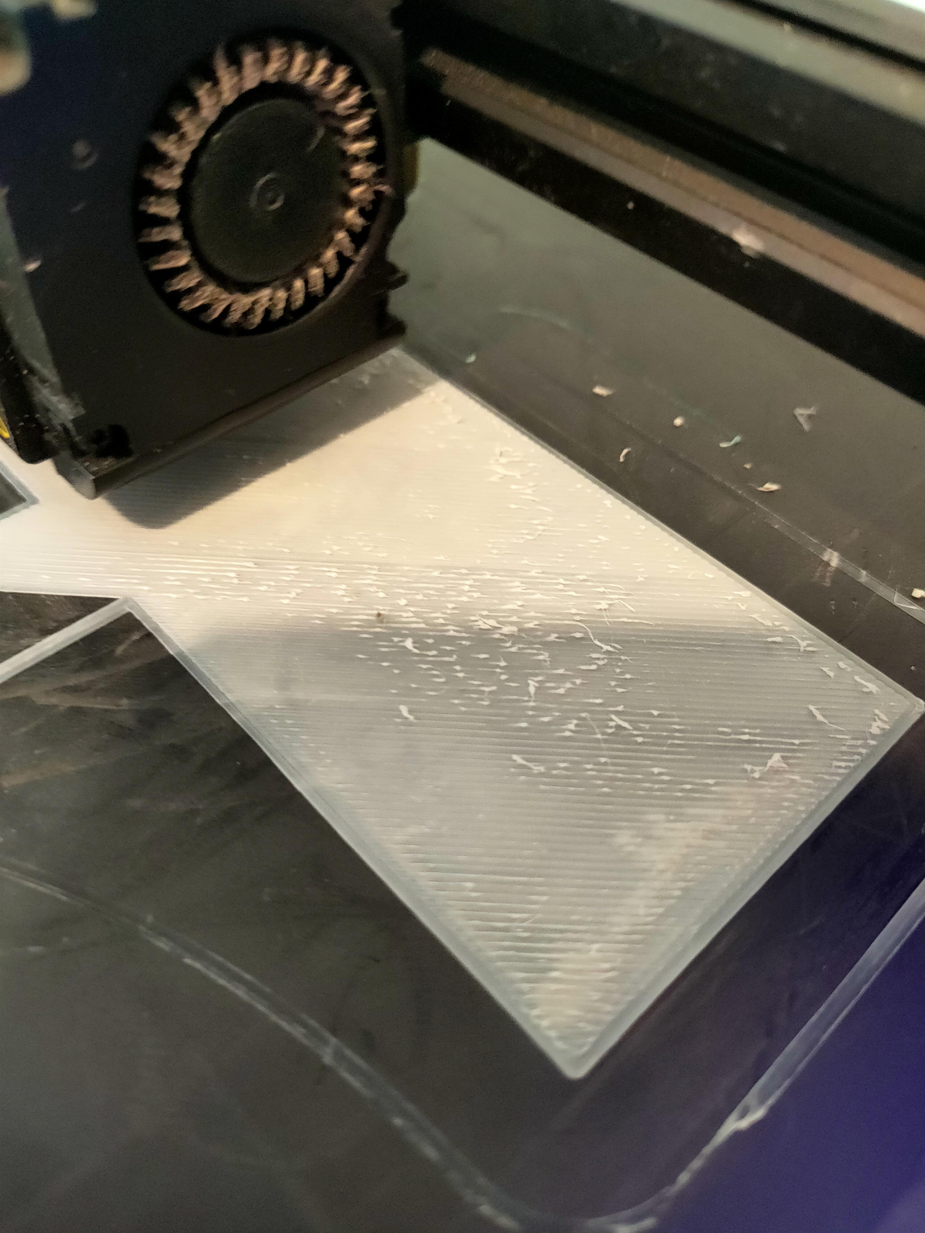 Why is it doing this? Bed too high? r/ender3