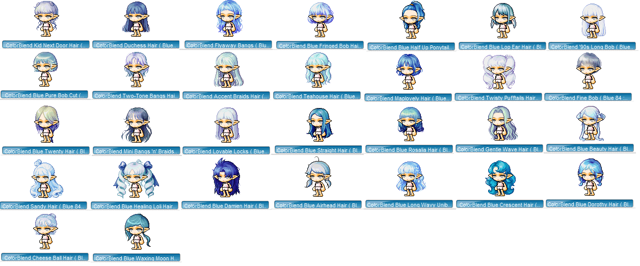 All Female VIP Royal Hairs from current Ignition Event coupon r