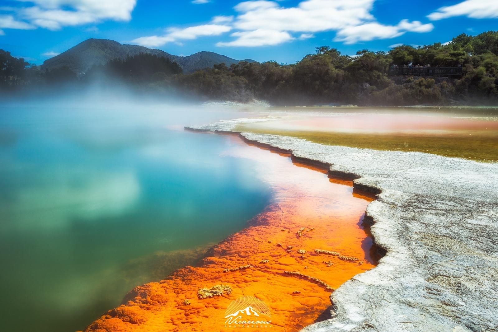 The Champagne Pool at Wai O Tapu, Rotorua New Zealand. [1800x1200][OC