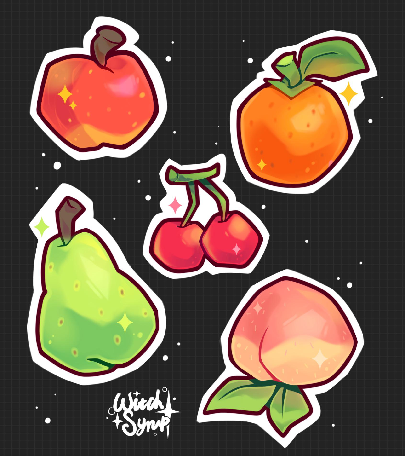 I drew some fruits! What’s your islands native fruit? r/AnimalCrossing