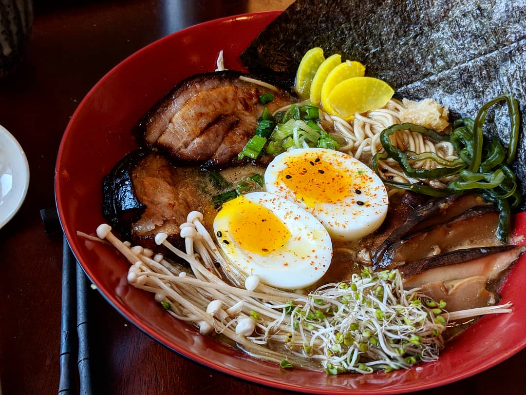 My first tonkotsu ramen broth from scratch r/ramen