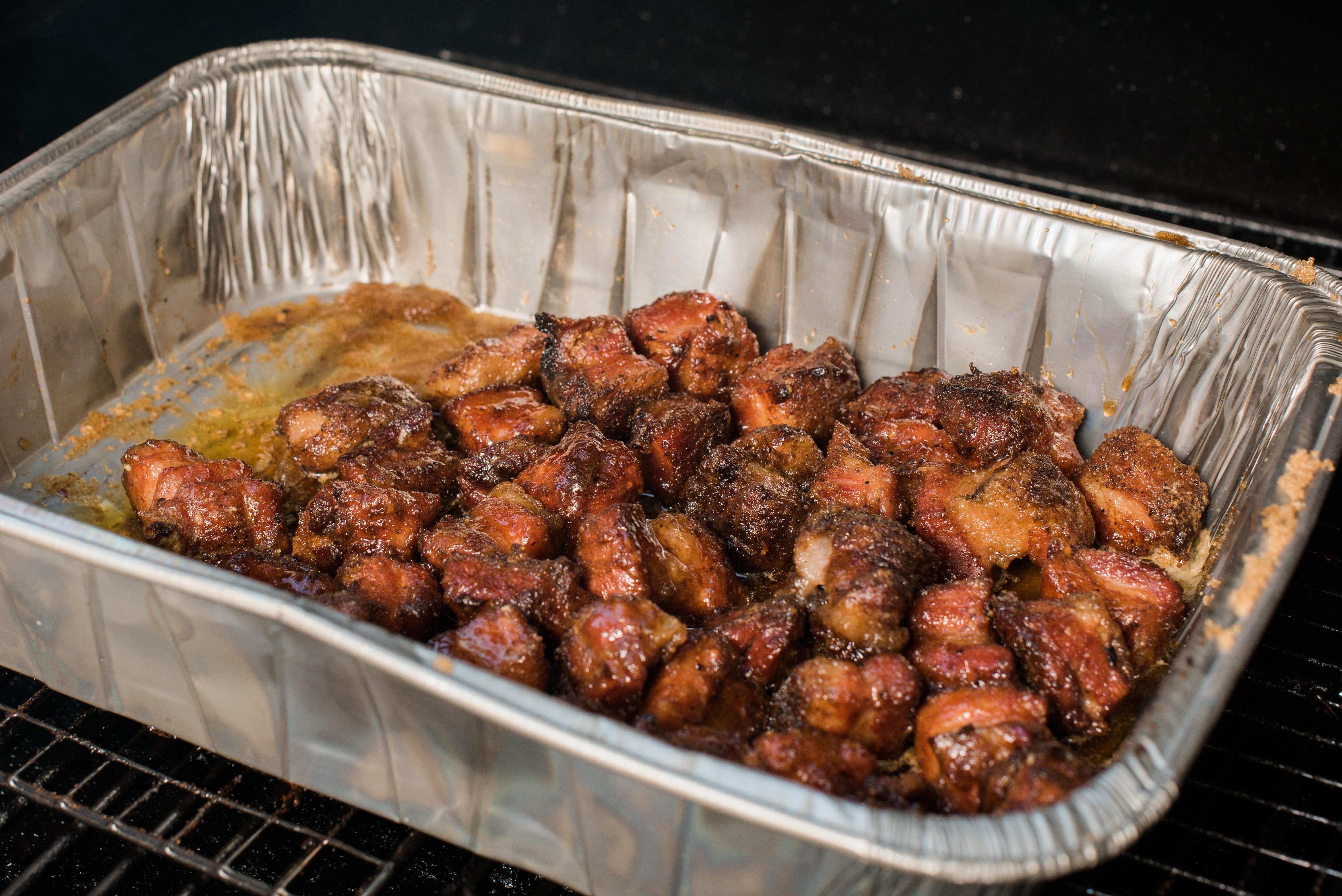 Pork Belly Burnt Ends are done. These little guys are something to