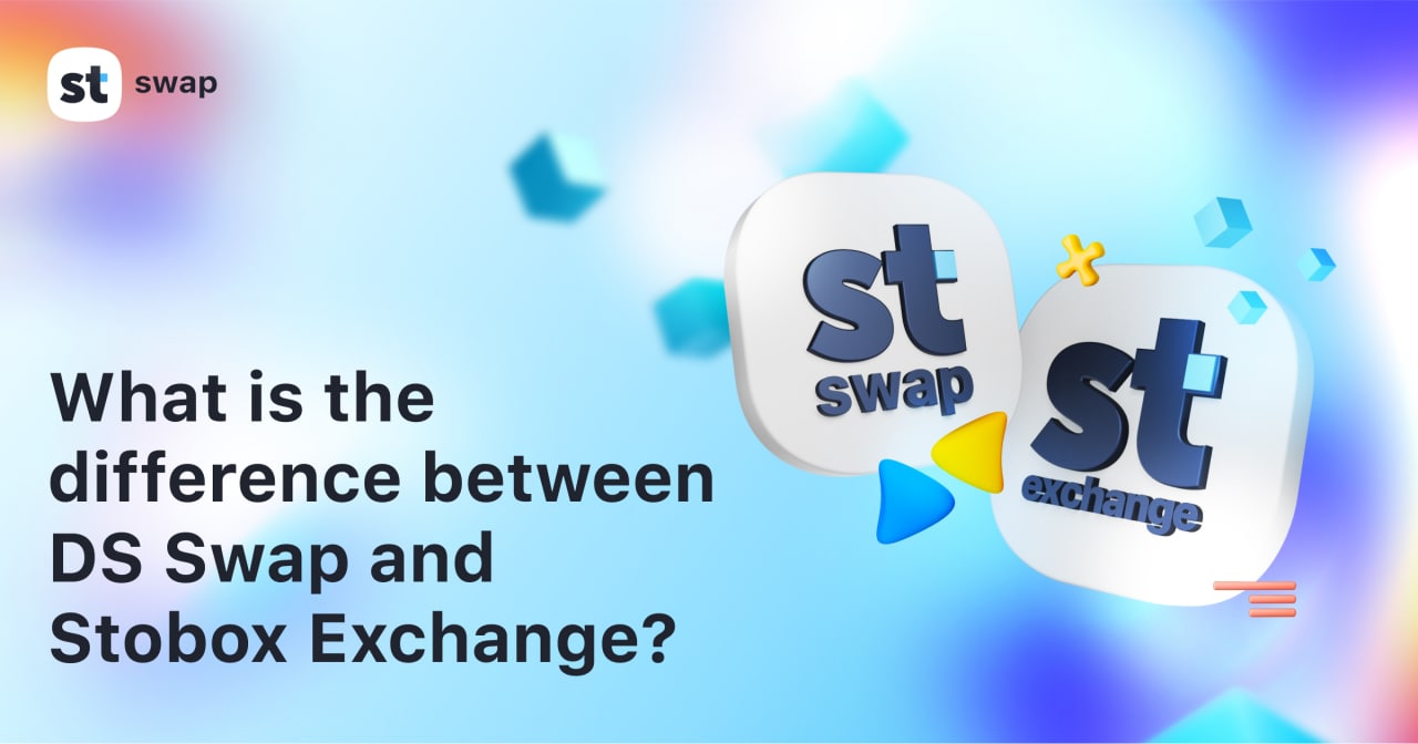 What is the difference between DS Swap and Stobox Exchange? r