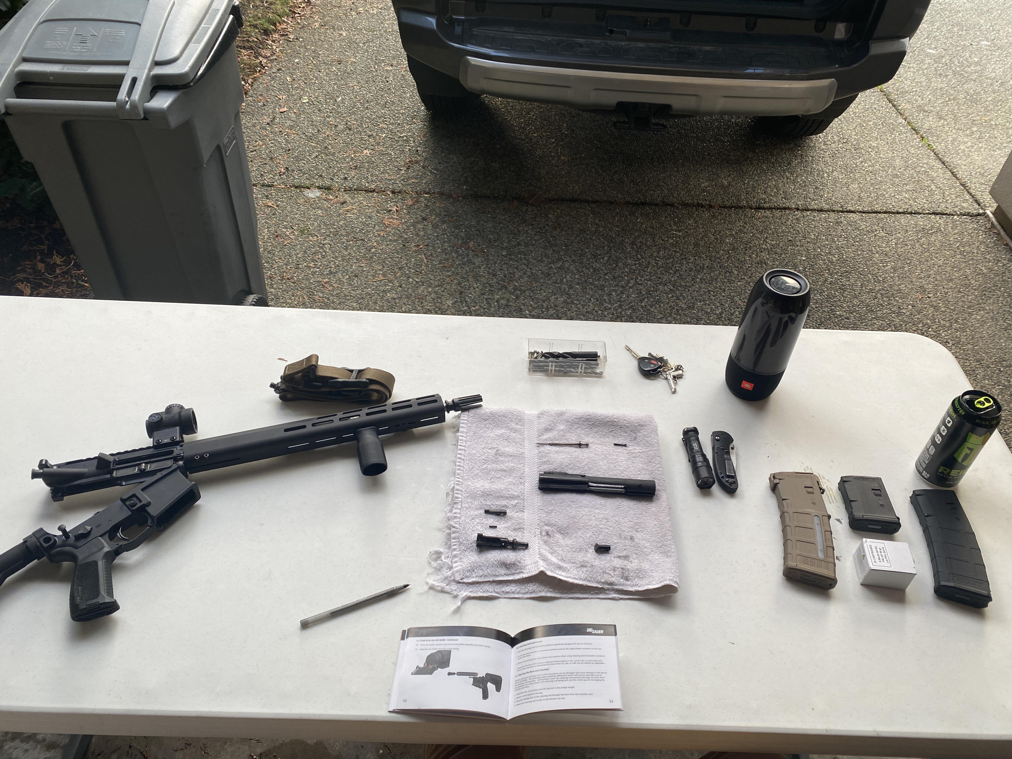 Slowly but surely learning the anatomy of my first Home Defender r/guns