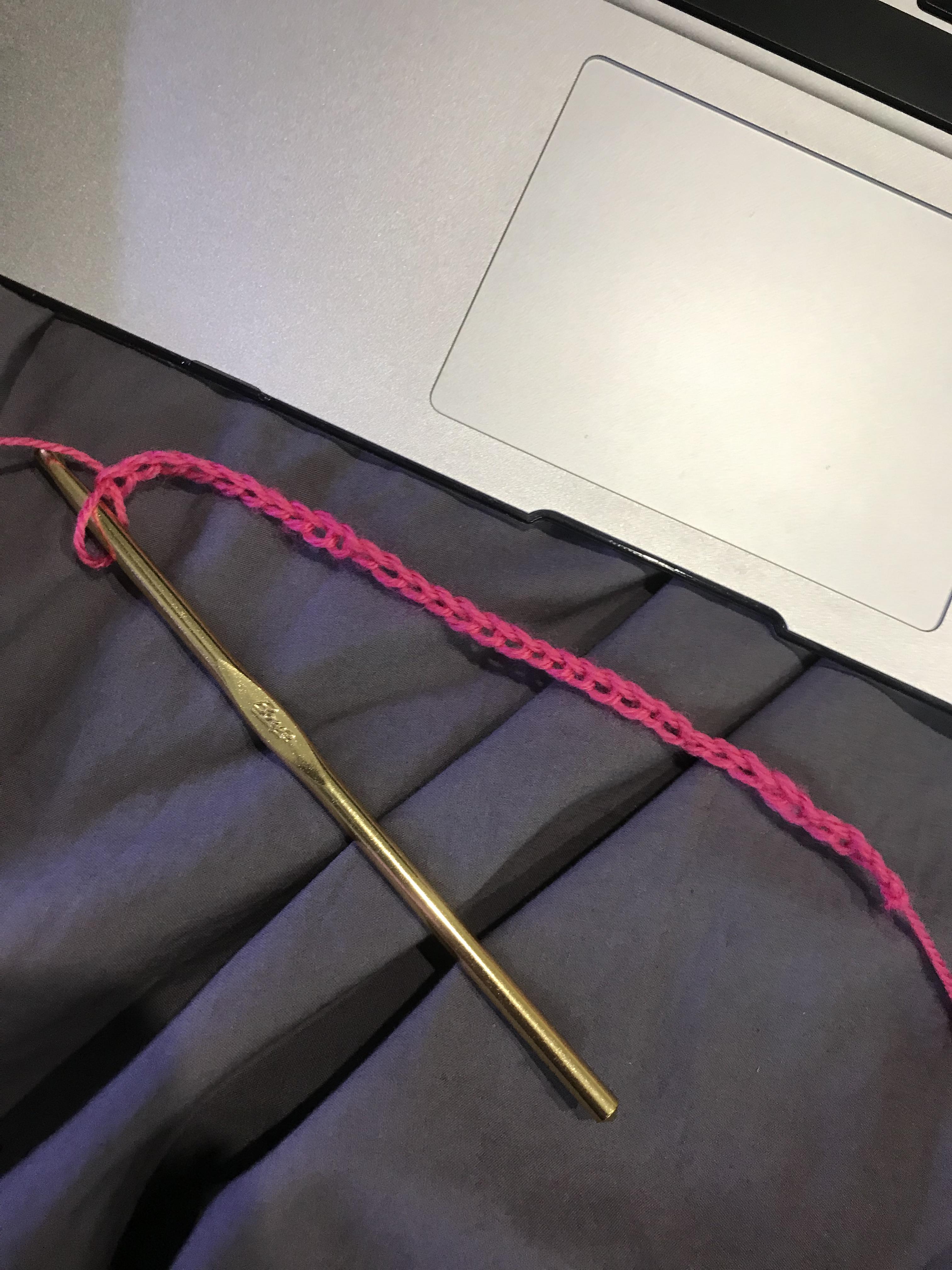 Trying to perfect my chains at the moment. Only started yesterday crochet