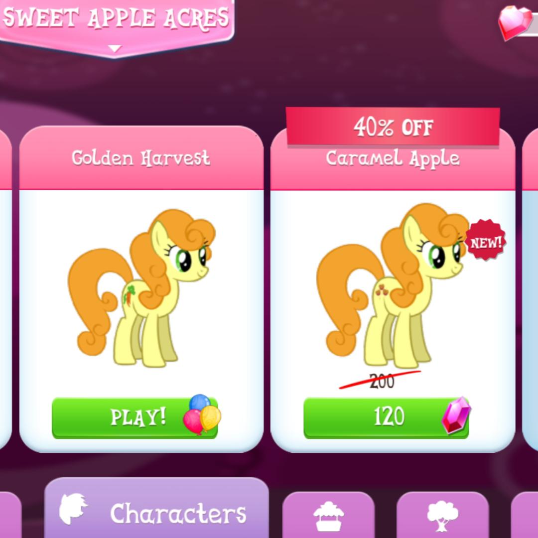 My Little Pony Caramel Apple