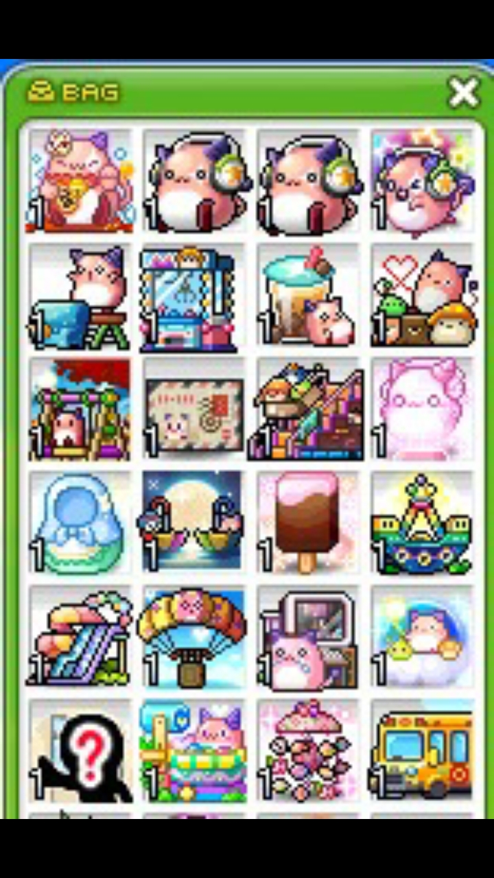 My growing Pink Bean chair collection r/Maplestory