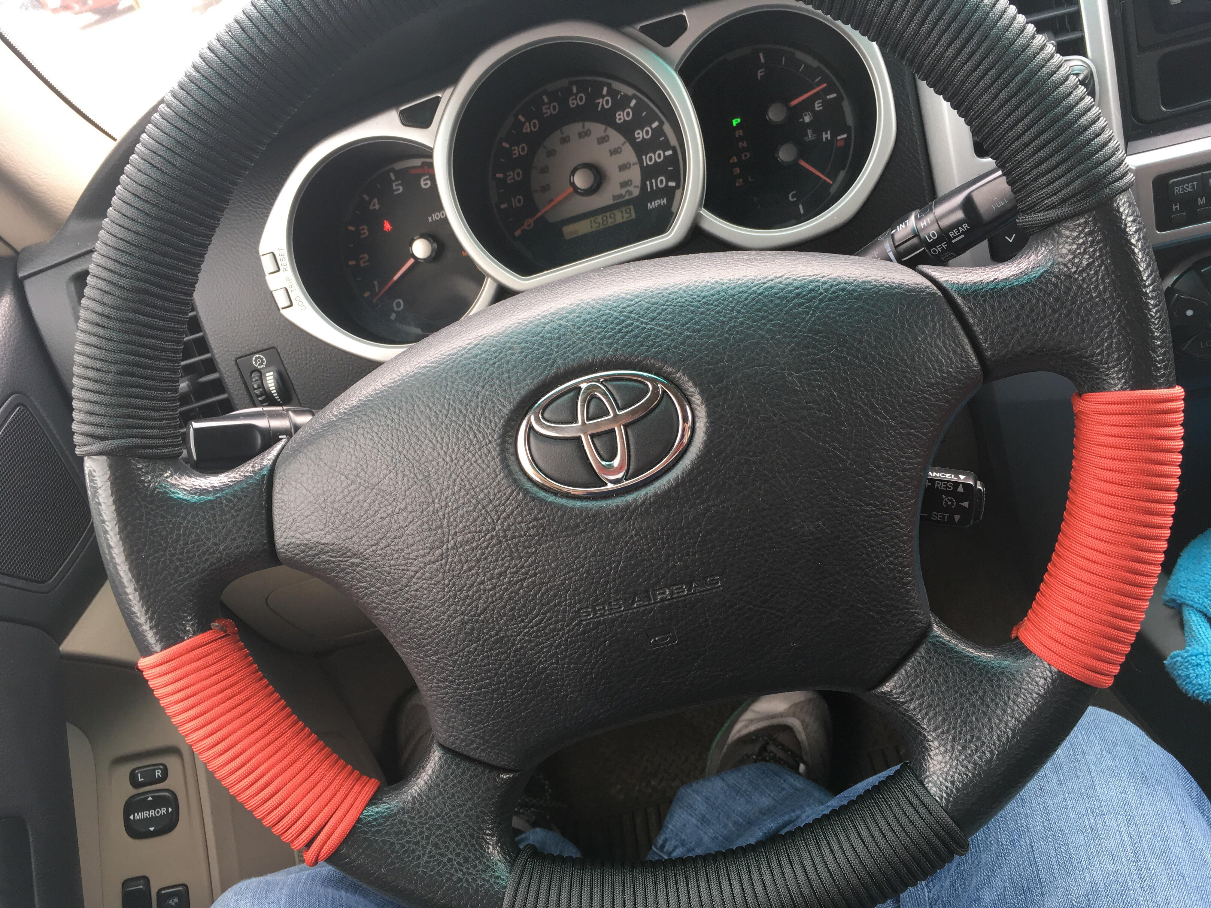 Had a cracked steering wheel when I got her and thought about a bunch