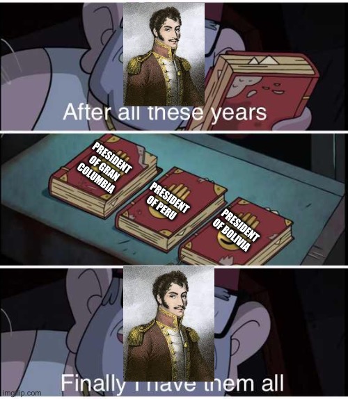Making a meme out of every Extra History Episode part 96 Simón Bolívar