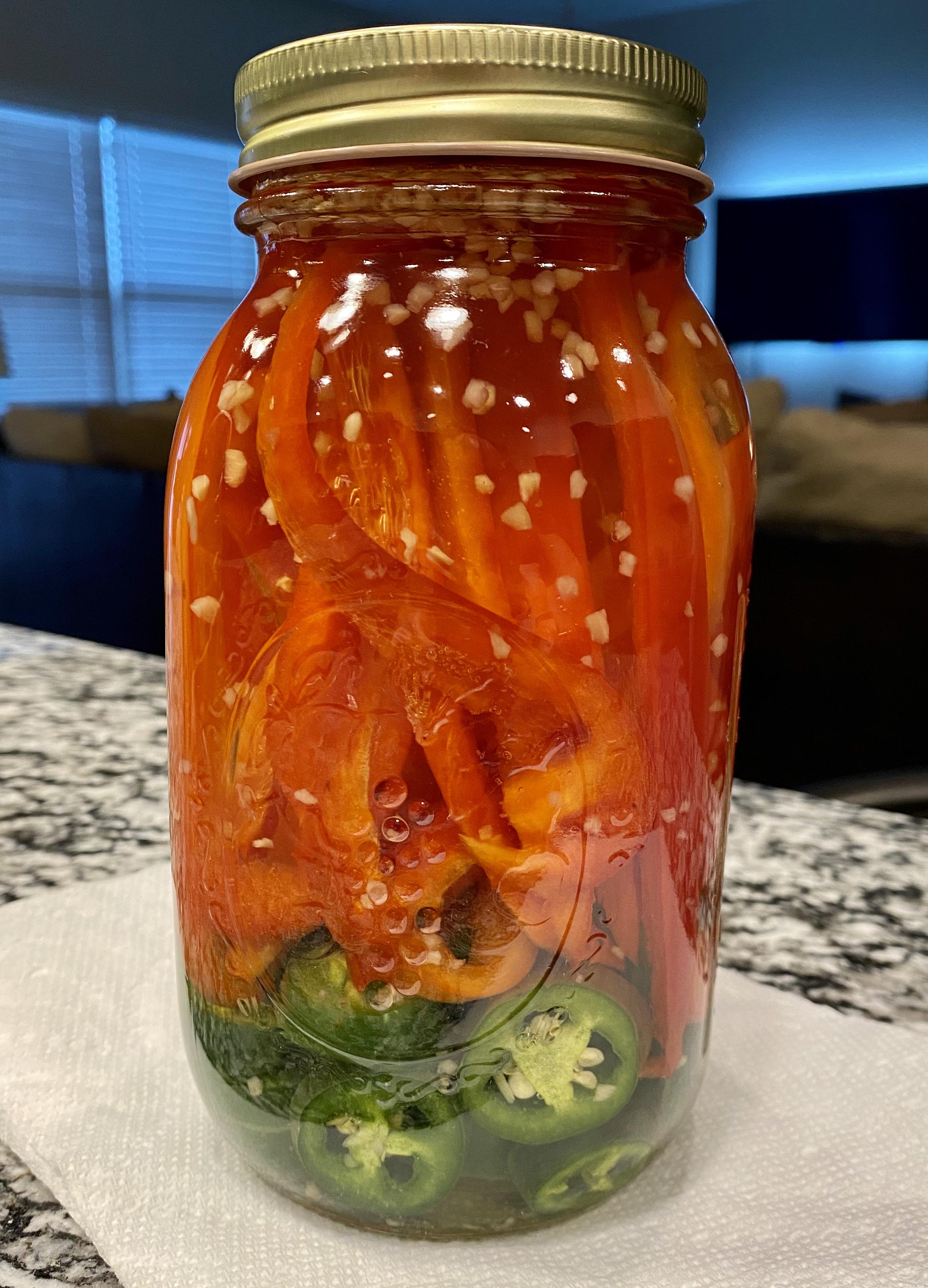 Sweet and Spicy Refrigerator Pickled Peppers r/pickling