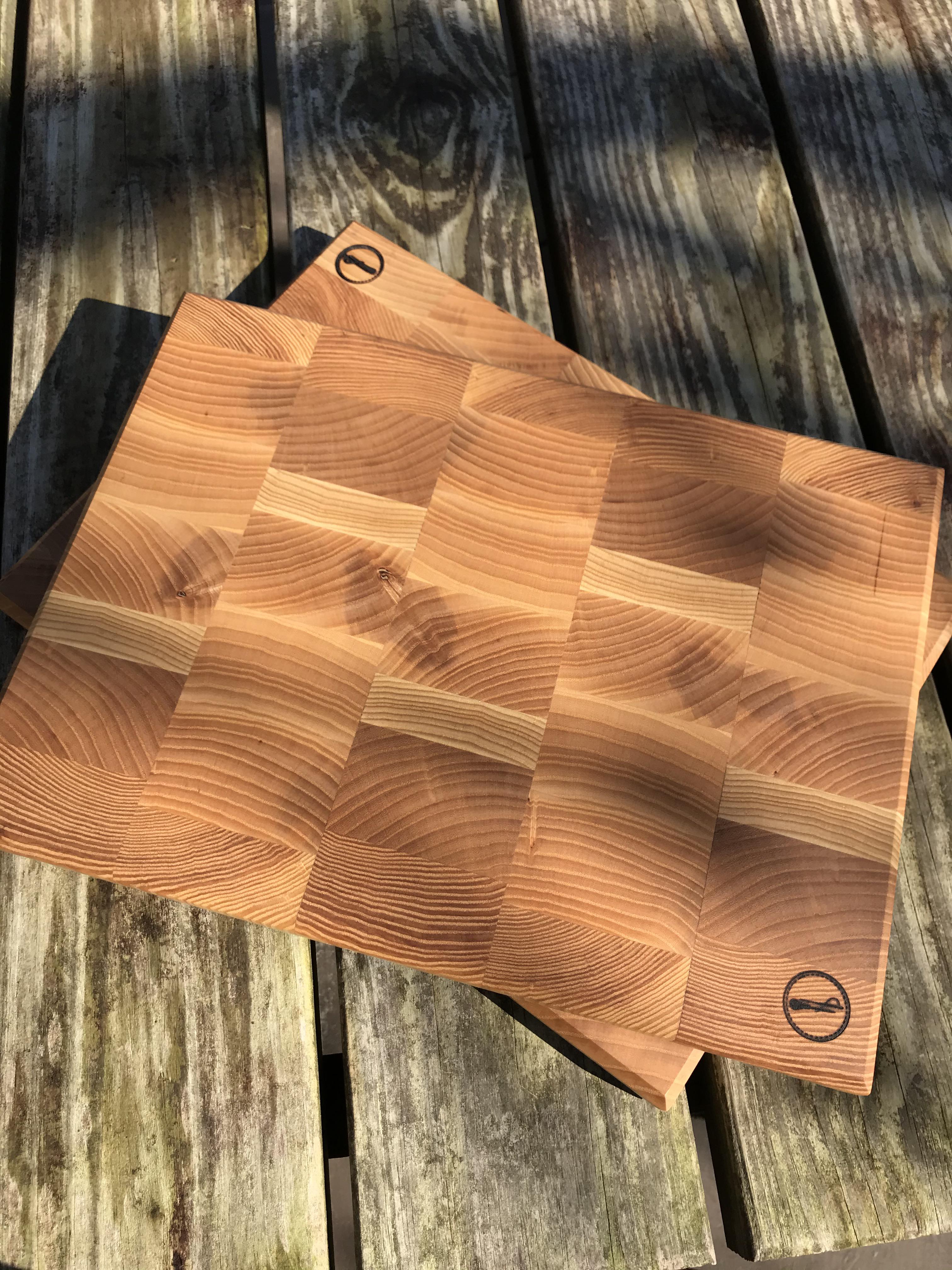 Ash end grain cutting boards for Christmas gifts r/woodworking