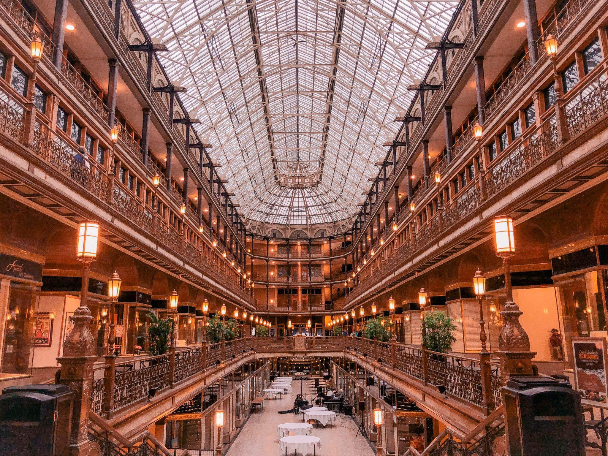 The Arcade in Cleveland, OH. Opened in 1890. r/ArchitecturePorn