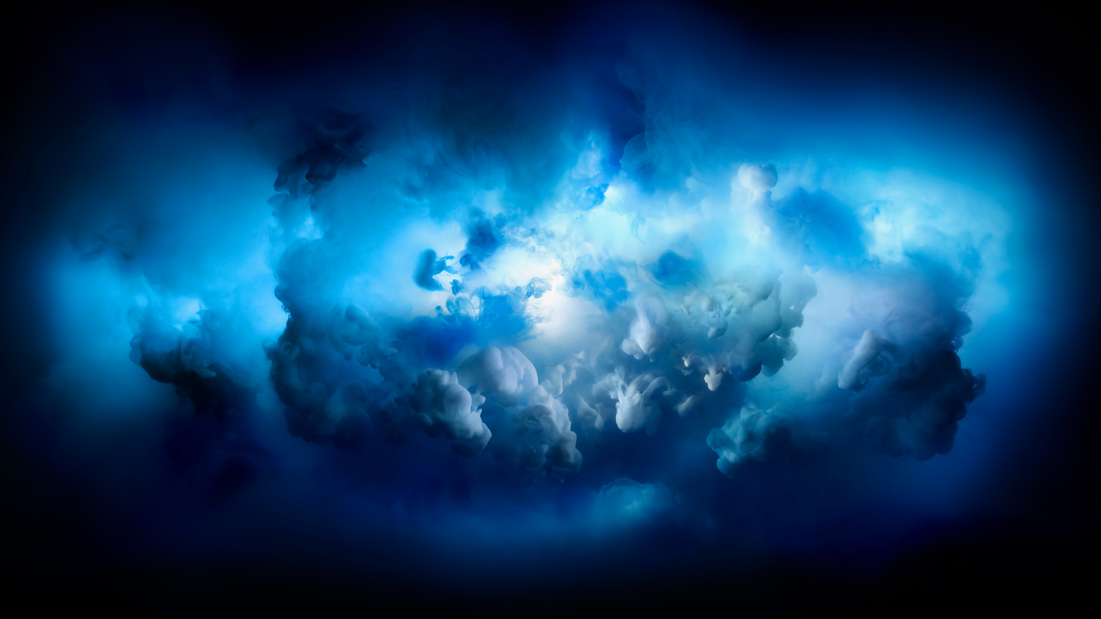 stormy blue space cloud [3840x2160] r/WQHD_Wallpaper